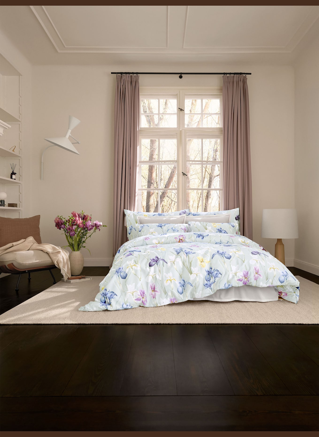 SCHLOSSBERG Bettbezug CHARLOTTE: HELLGRÜN