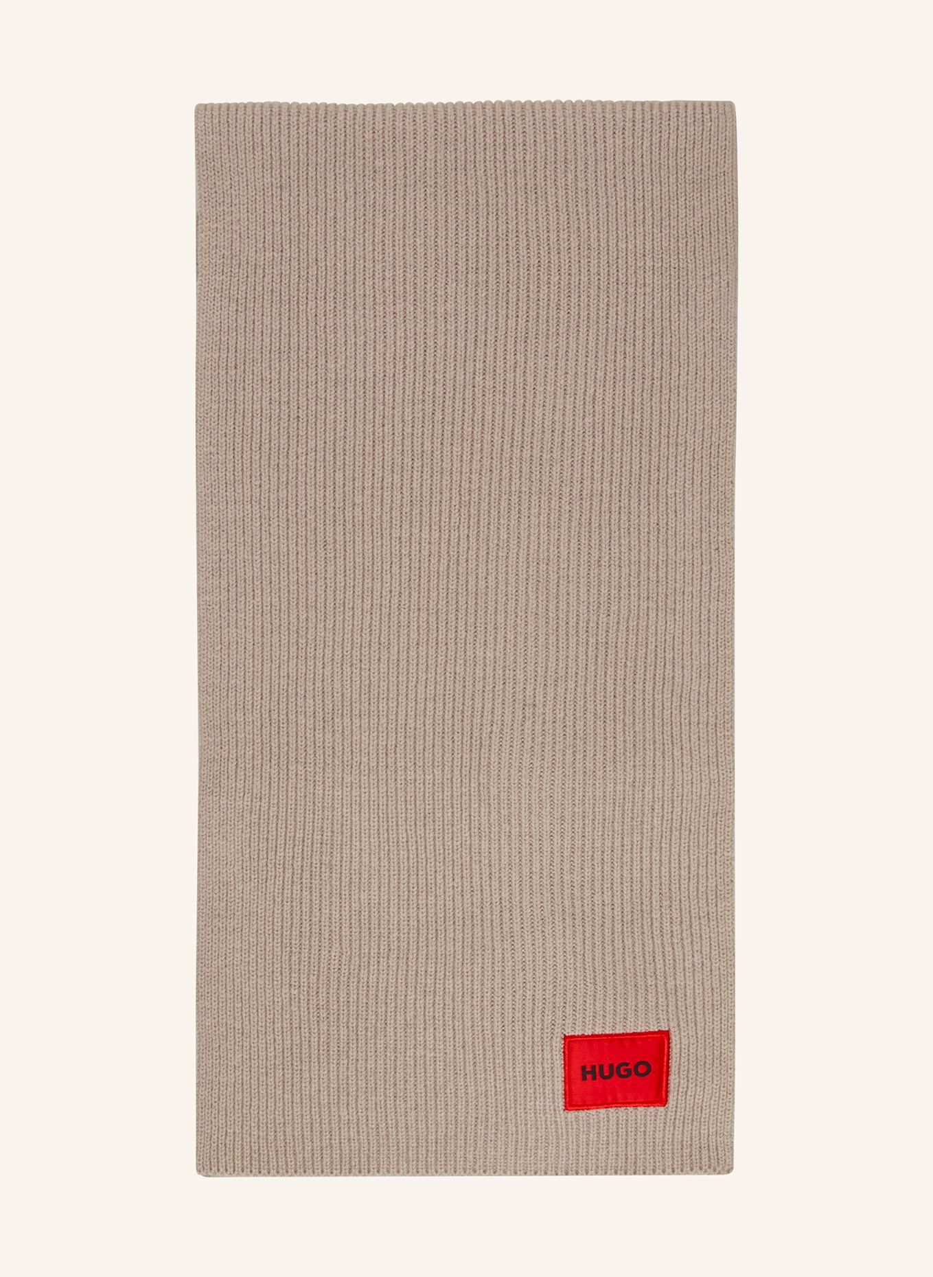 HUGO Schal SAFFA: BEIGE
