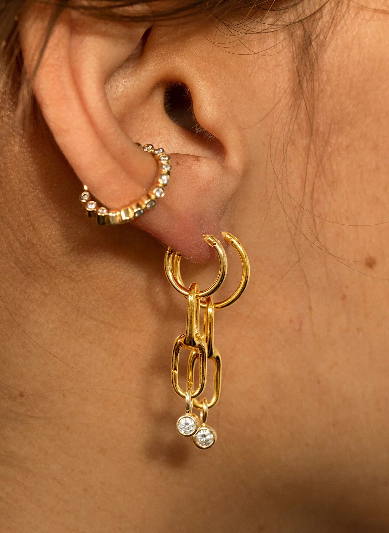 ariane ernst Anhänger THE ONE BRILLANT L aus 18 Karat Gold mit Diamanten: GOLD