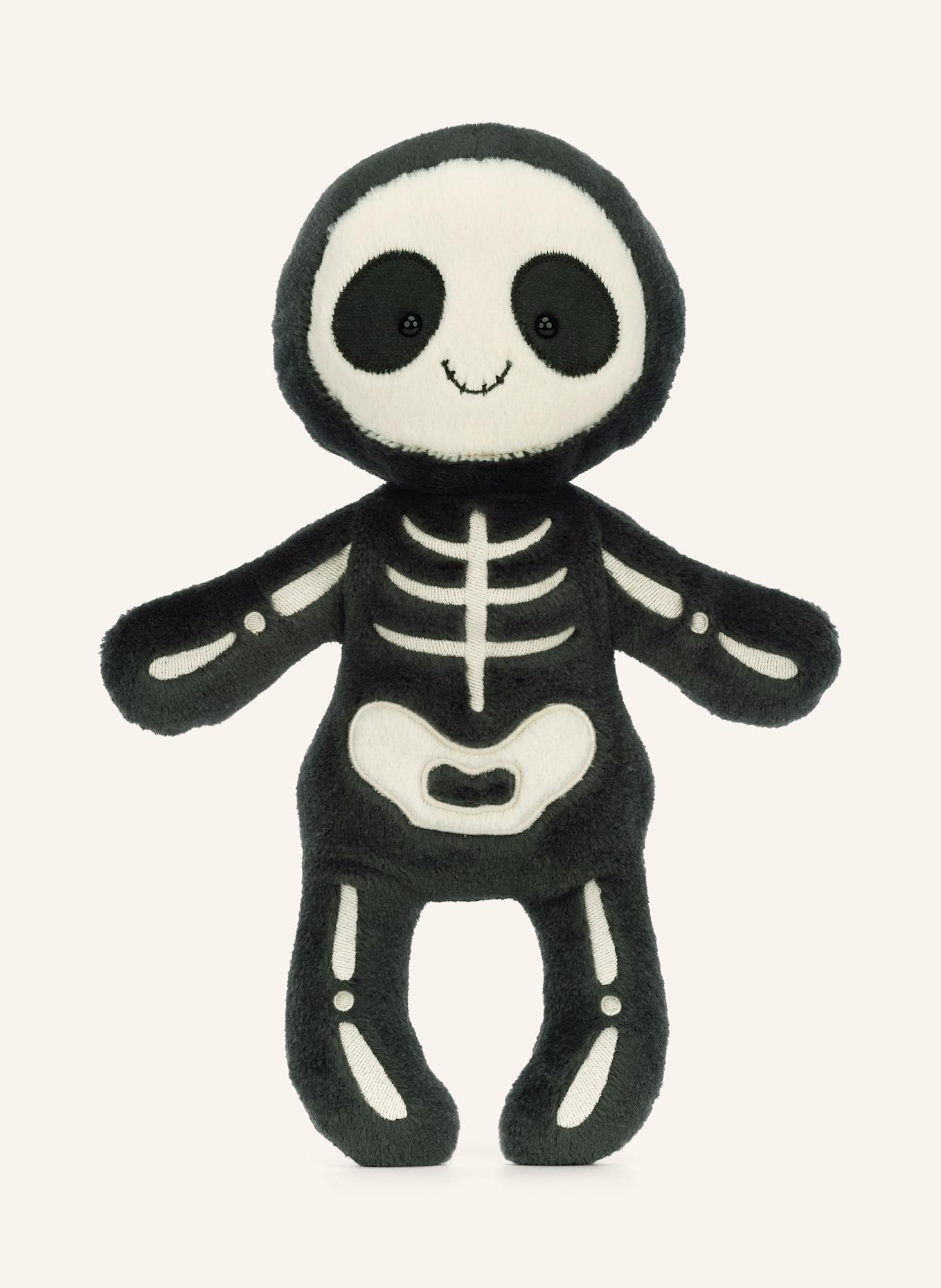 Jellycat Peluche SKELETON BOB: NOIR / BLANC