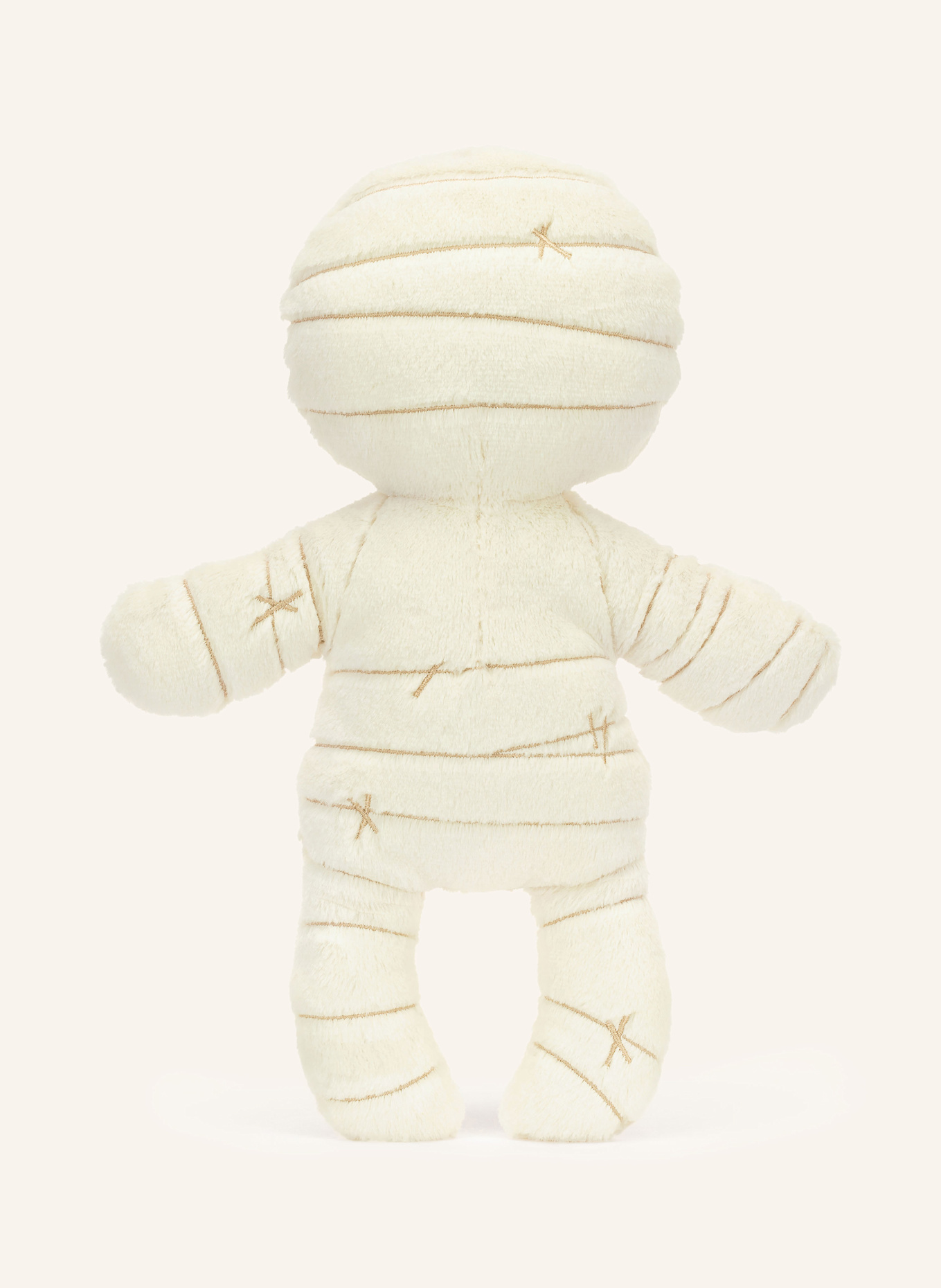 Jellycat Peluche MUMMY BOB: ÉCRU / MARRON CLAIR / NOIR