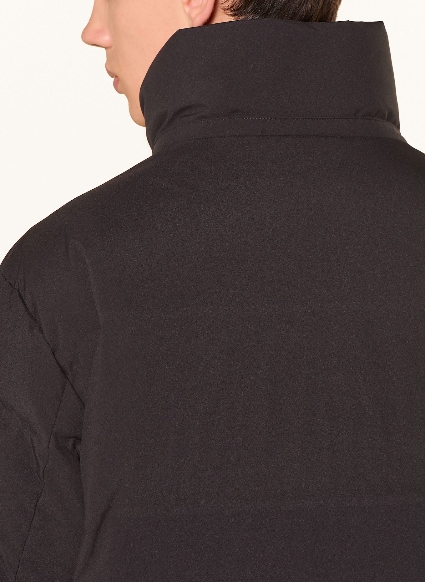 Marc O'Polo Daunenmantel mit abnehmbarer Kapuze: SCHWARZ