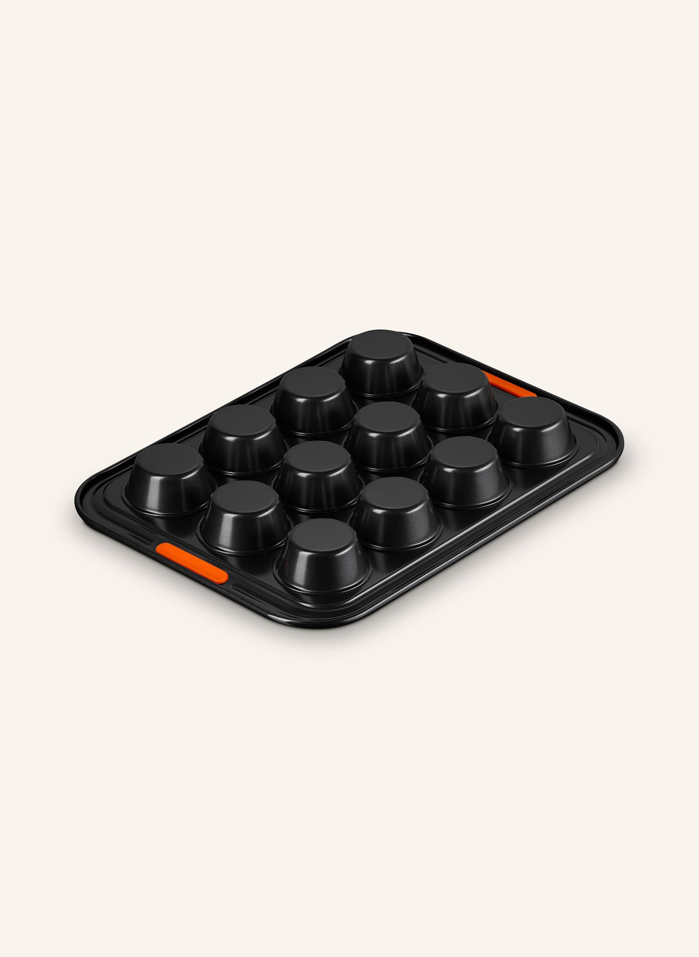 LE CREUSET 12er-Backform: SCHWARZ