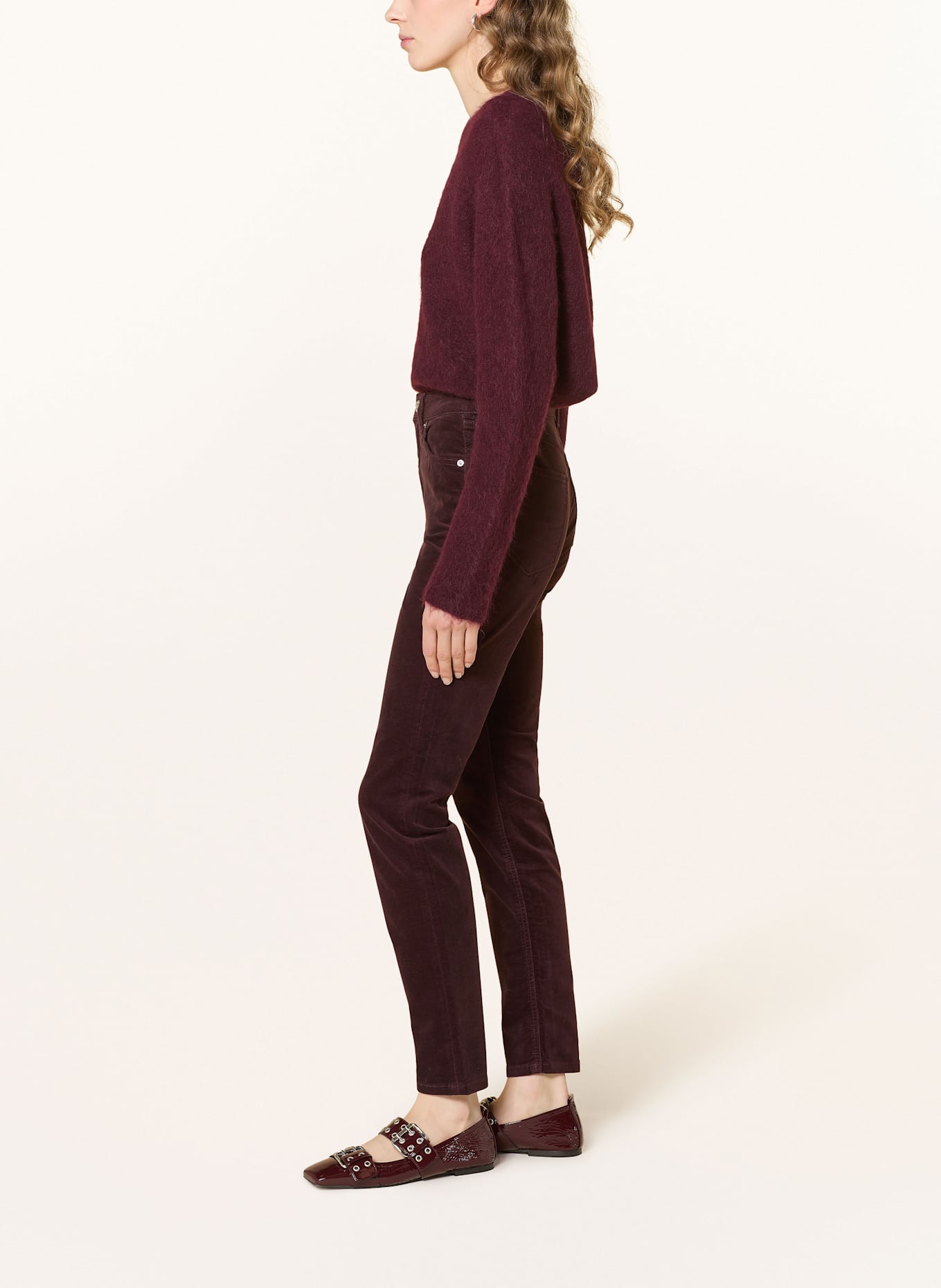 Marc O'Polo Samthose ALKEA: DUNKELROT