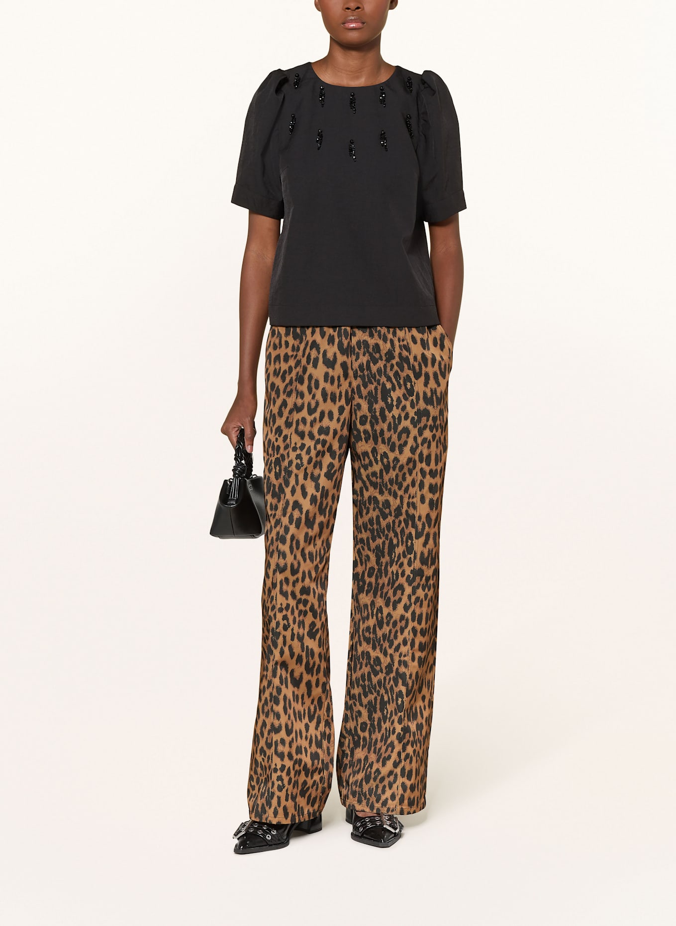 BAUM UND PFERDGARTEN Spodnie NIVIA: KONIAKOWY / CZARNY