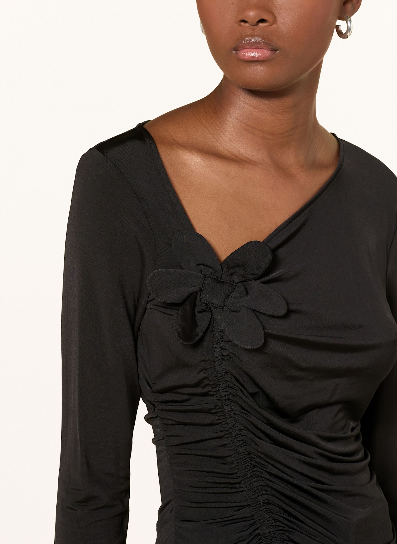 BAUM UND PFERDGARTEN JOSI long sleeve shirt: BLACK