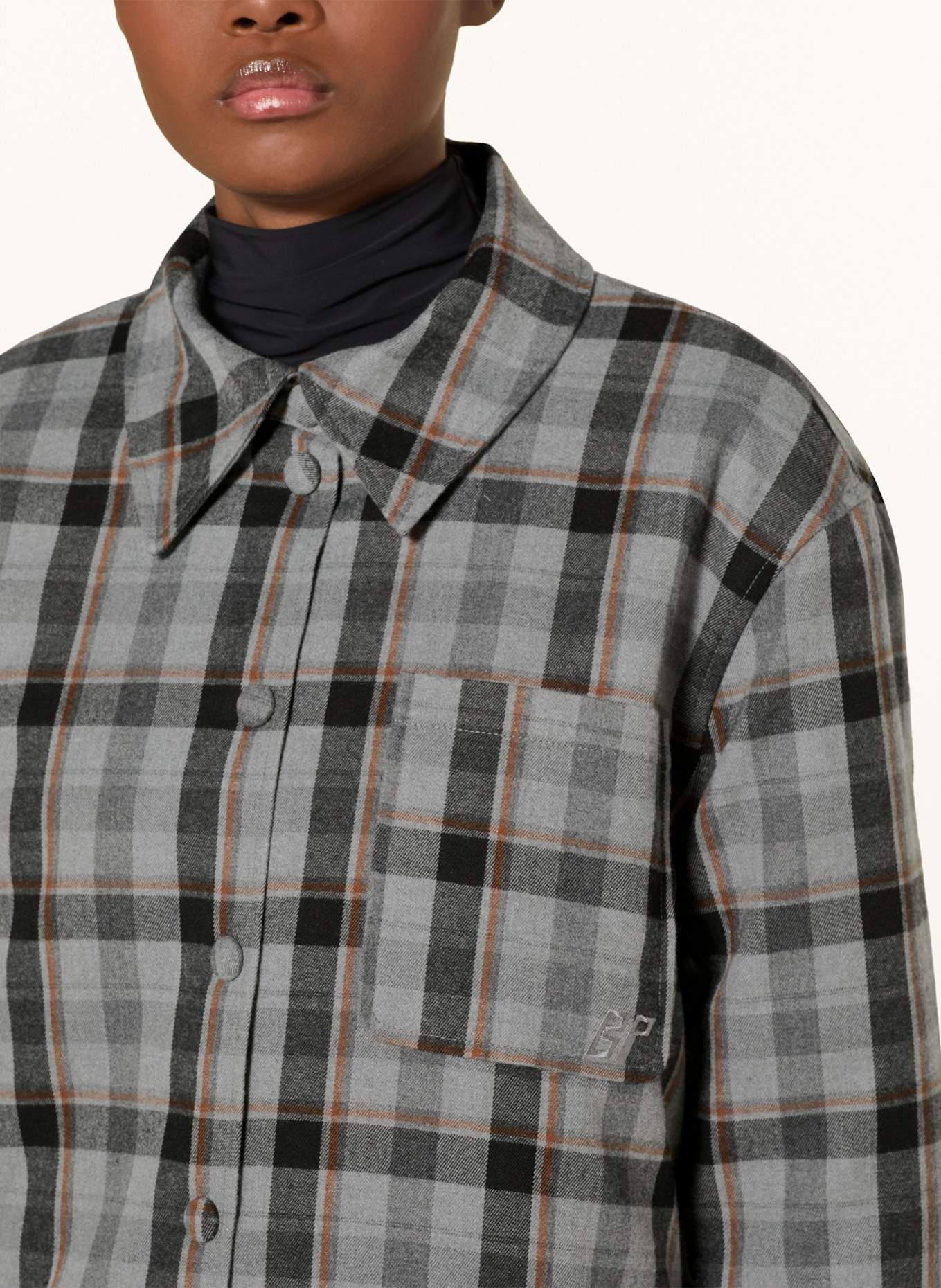 BAUM UND PFERDGARTEN Veste BIANA: GRIS / GRIS FONCÉ / COGNAC