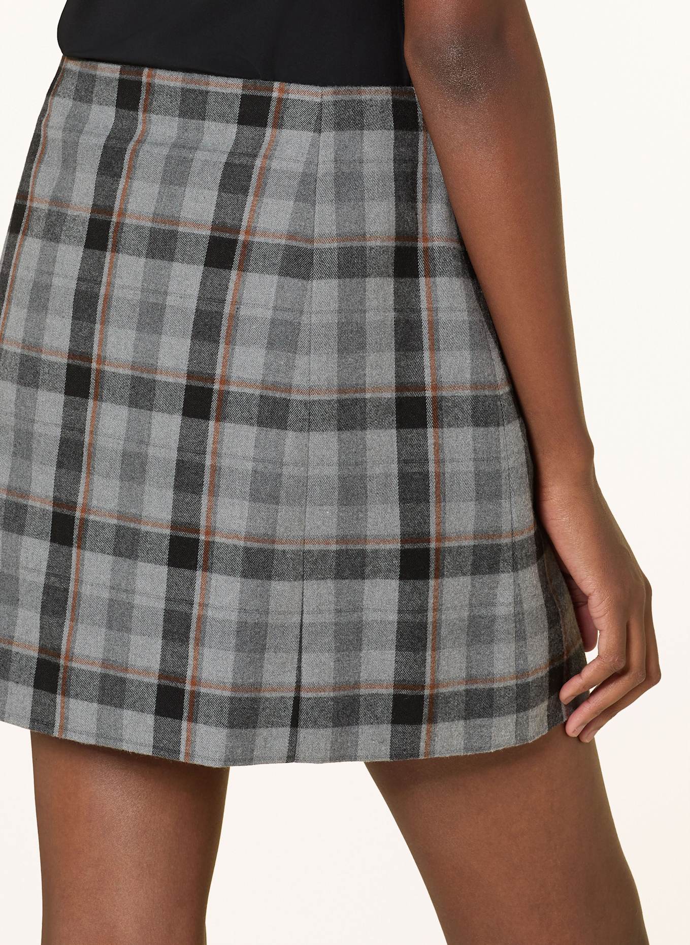 BAUM UND PFERDGARTEN Spódnica SHANIE: SZARY / CZIEMNOSZARY / KONIAKOWY