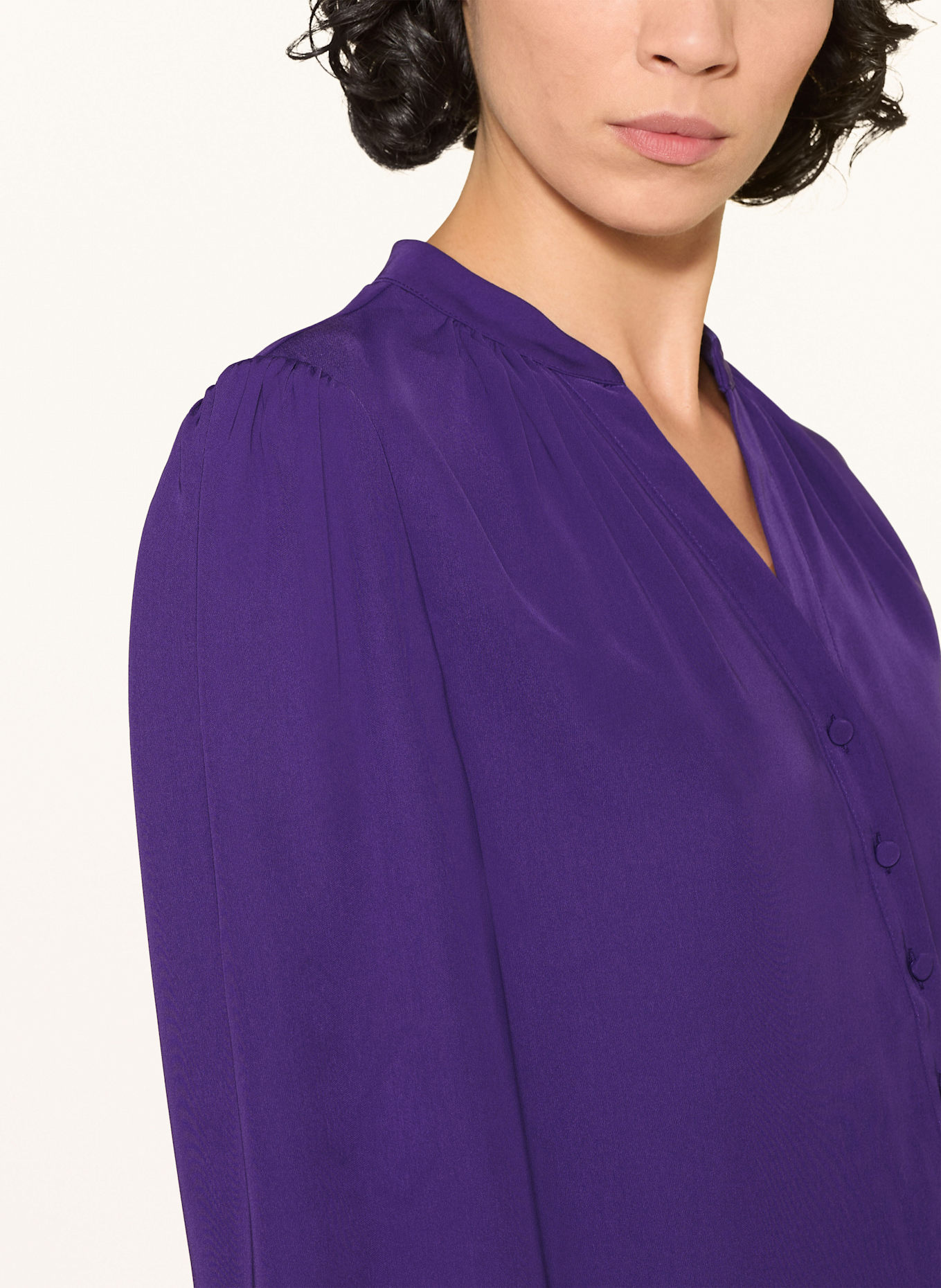 HOBBS Bluse PEONY: DUNKELLILA