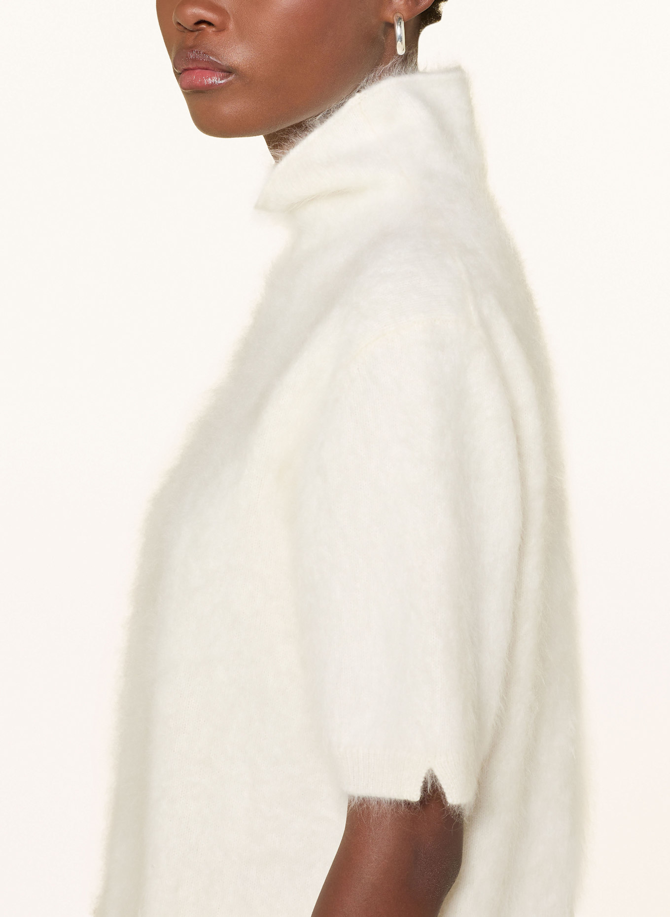 LISA YANG Strickshirt MADELENE aus Cashmere: CREME