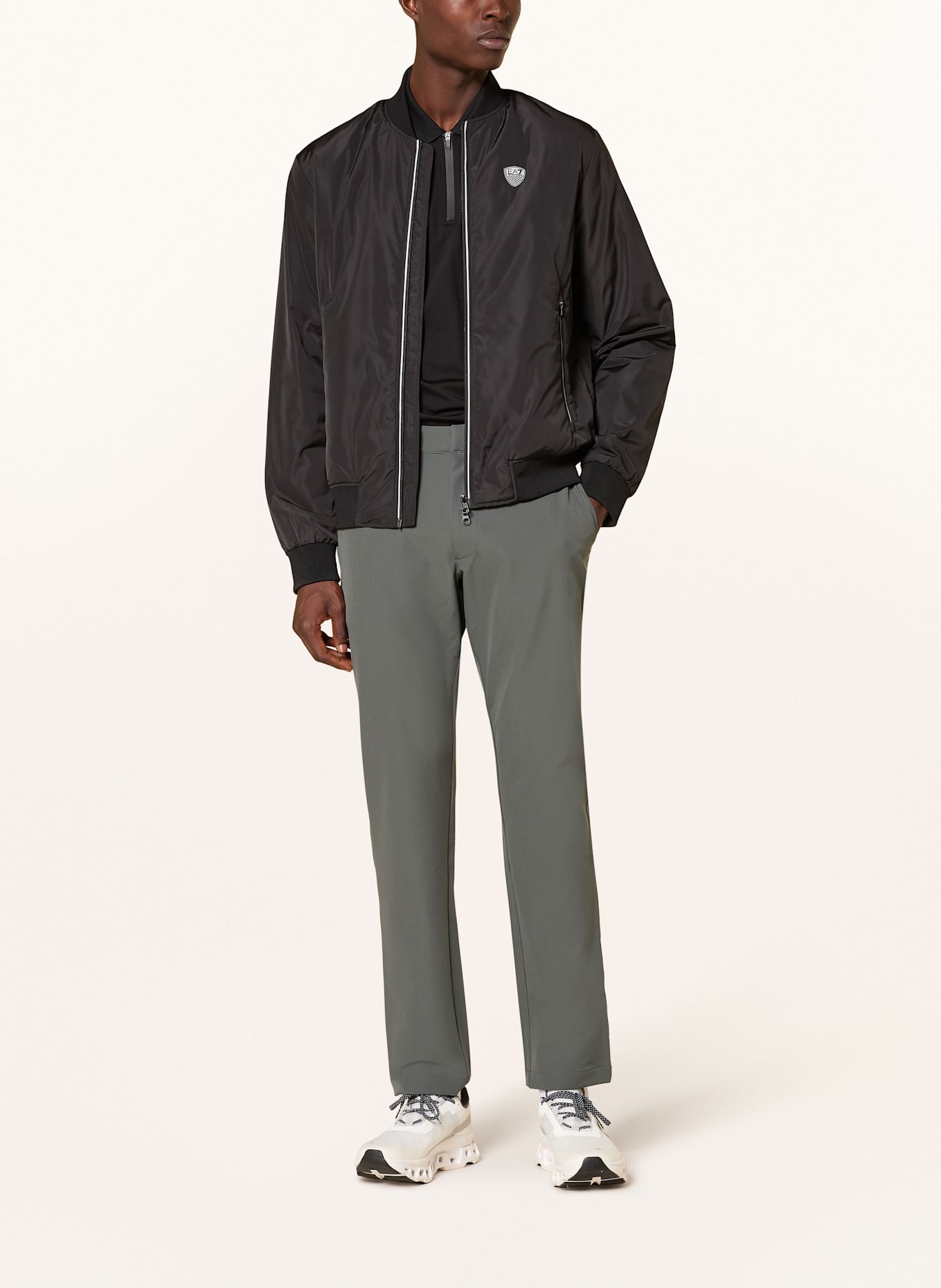 EA7 EMPORIO ARMANI Blouson: SCHWARZ