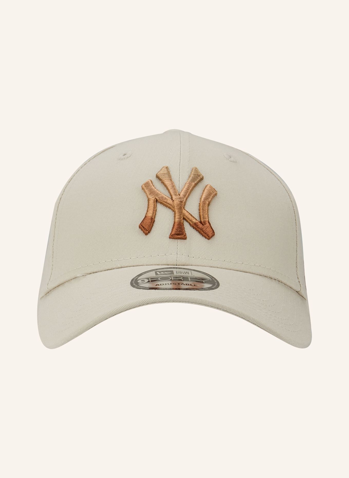 NEW ERA Cap 9FORTY NEW YORK YANKEES MLB: CREME