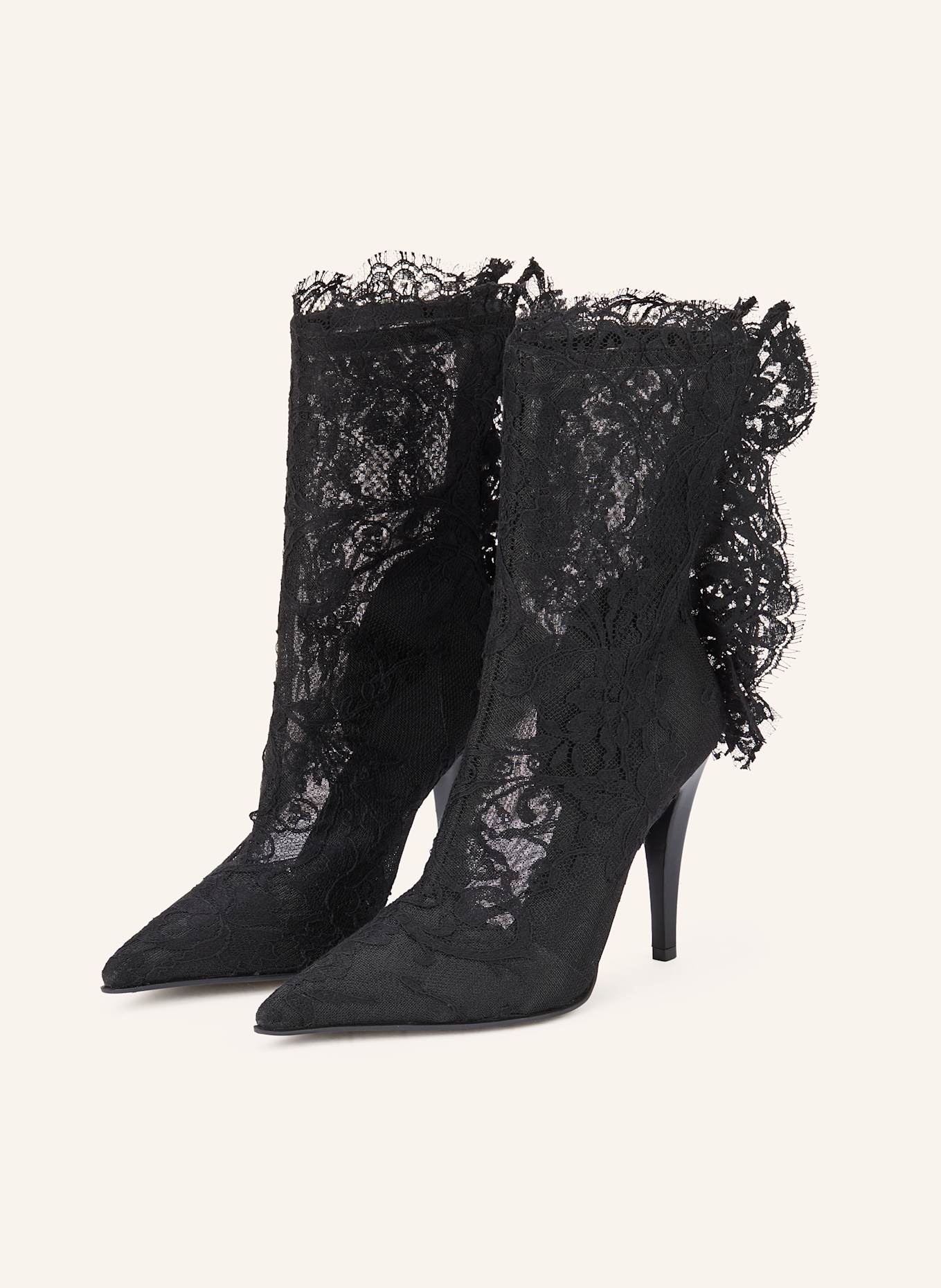 McQUEEN Ankle boots: BLACK