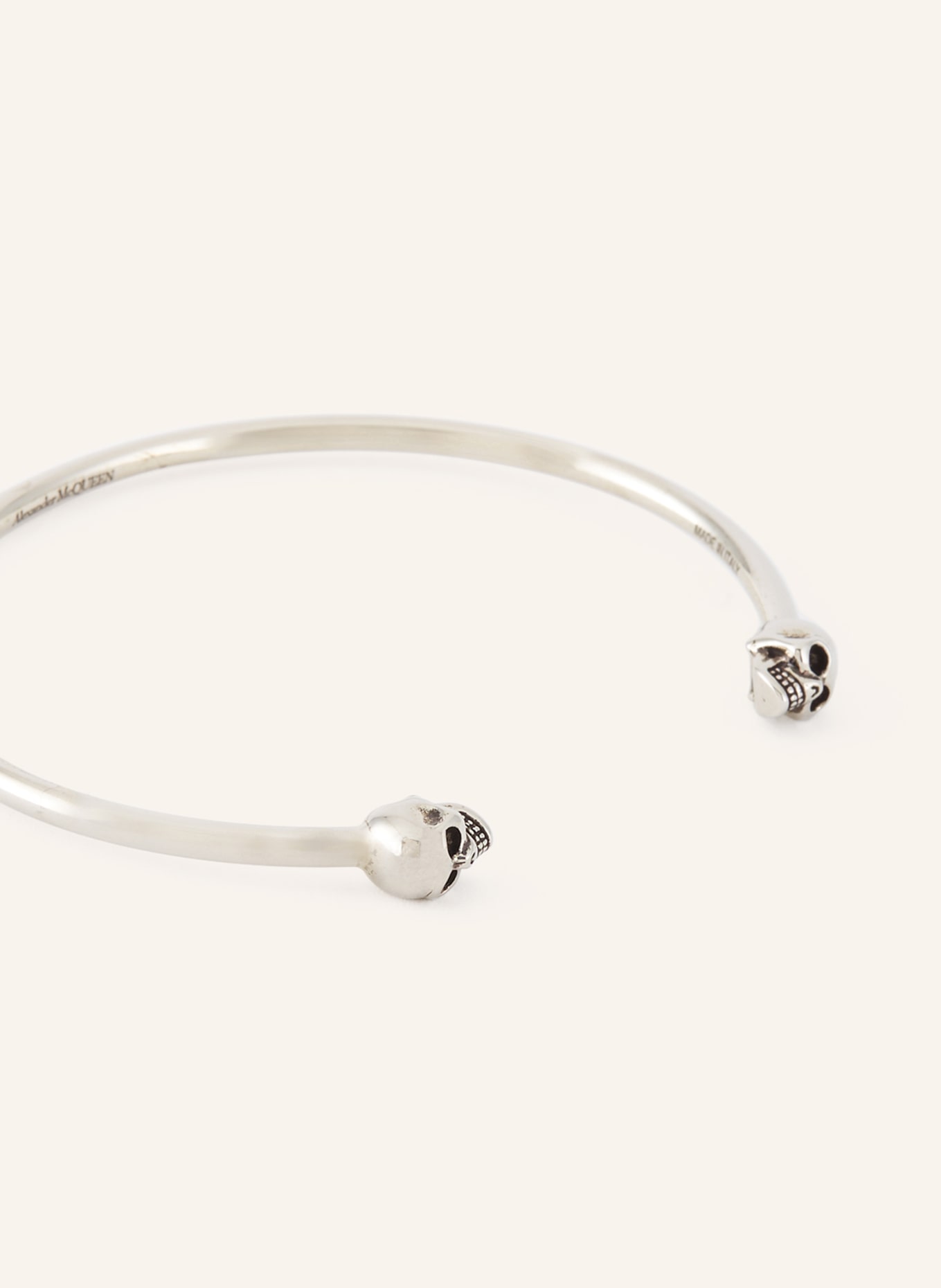 McQUEEN Armreif: SILBER