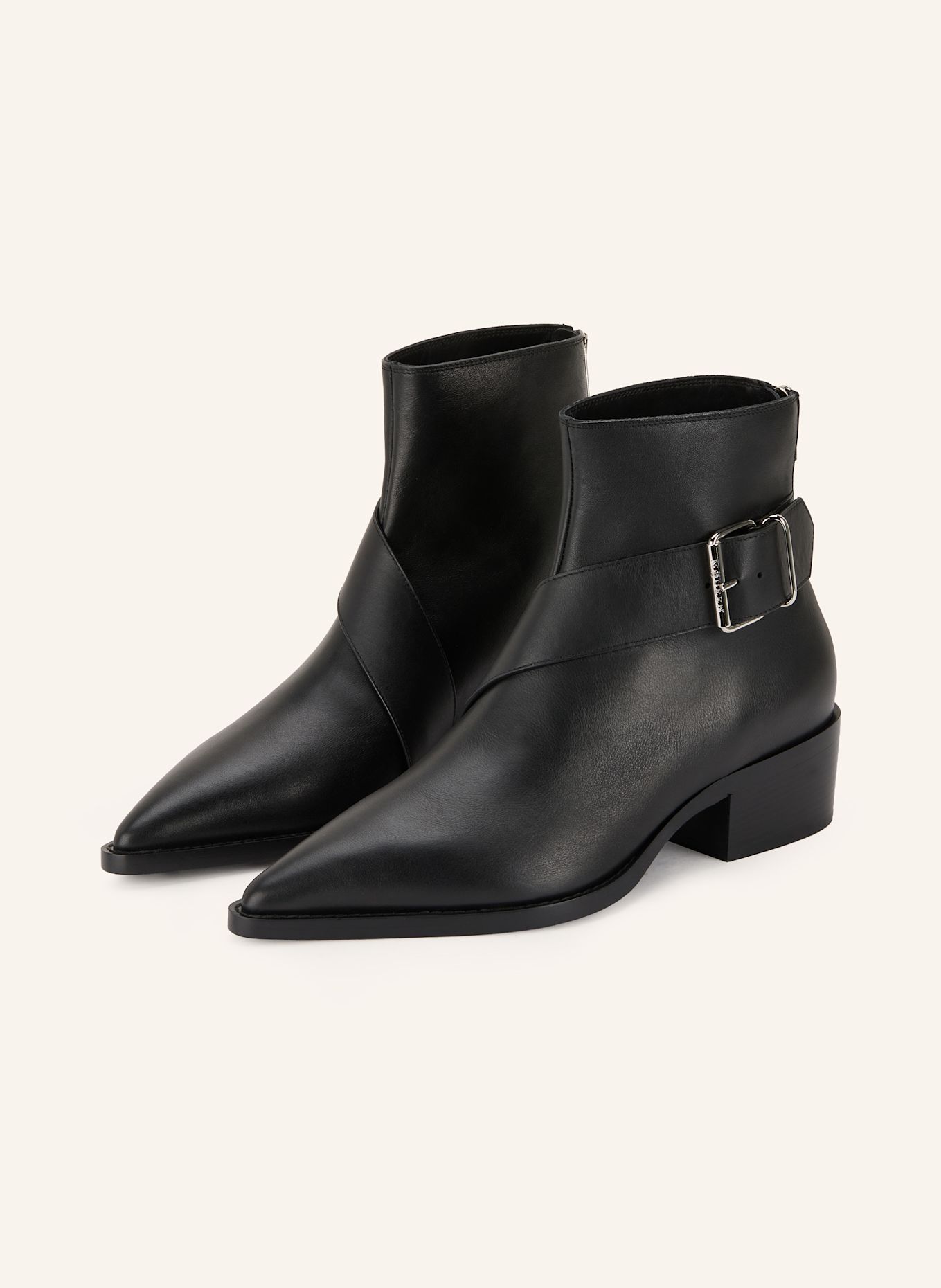 McQUEEN Ankle boots: BLACK