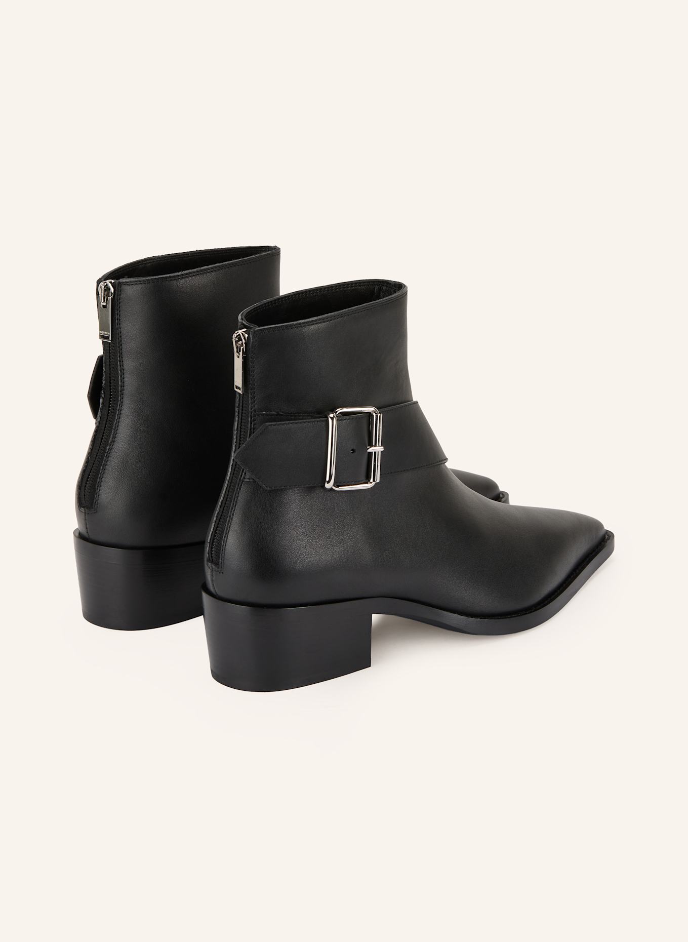 McQUEEN Ankle boots: BLACK