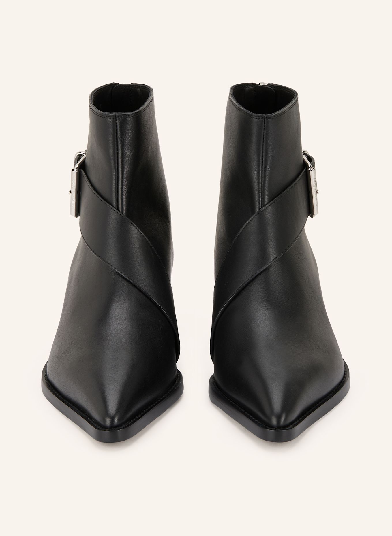 McQUEEN Ankle boots: BLACK
