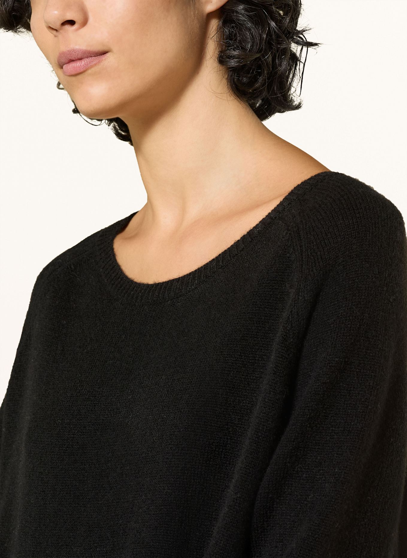 Alcidia da Veiga Strickkleid GEA mit Cashmere: SCHWARZ