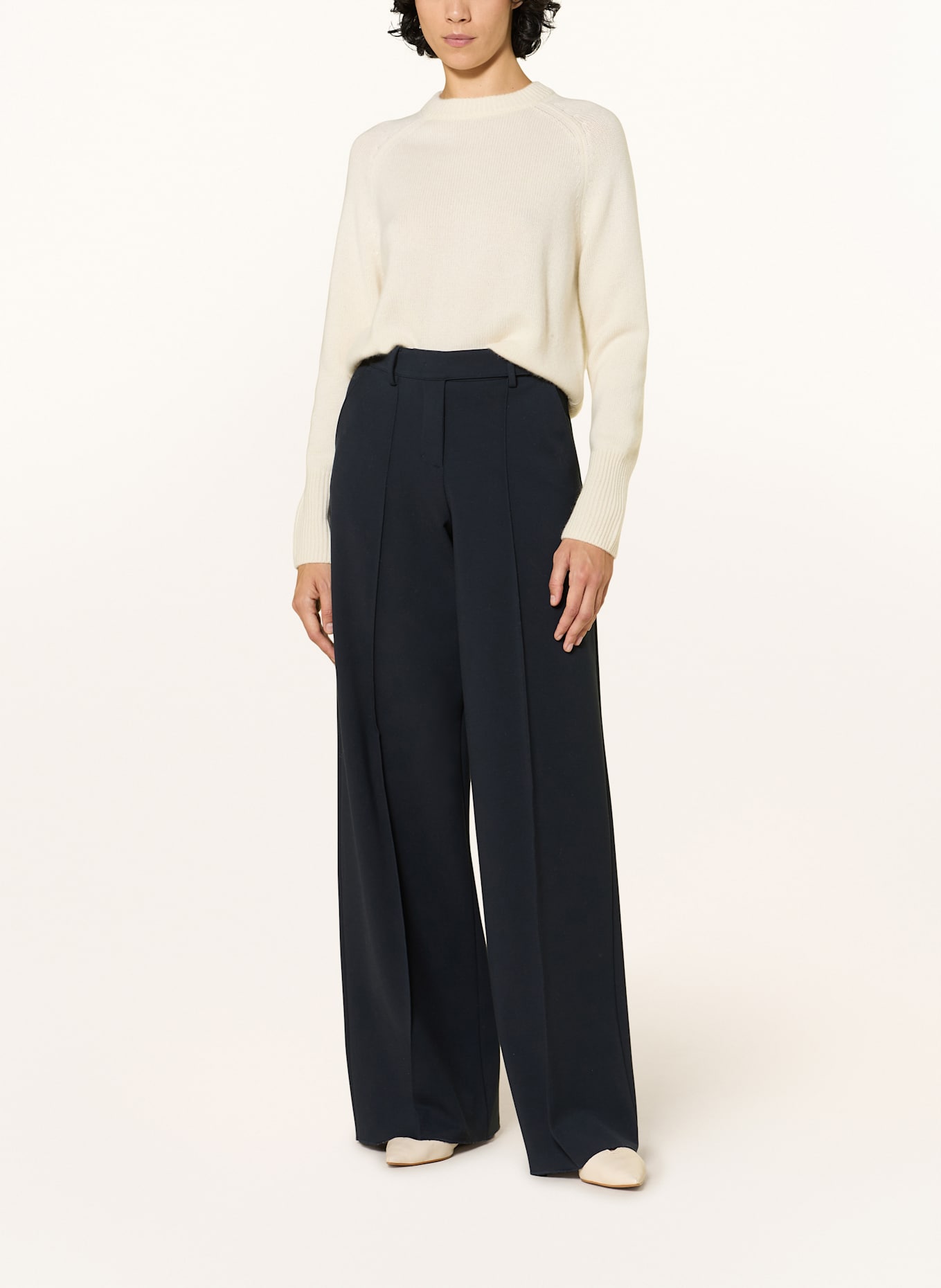 Alcidia da Veiga Pullover GILL mit Cashmere: CREME