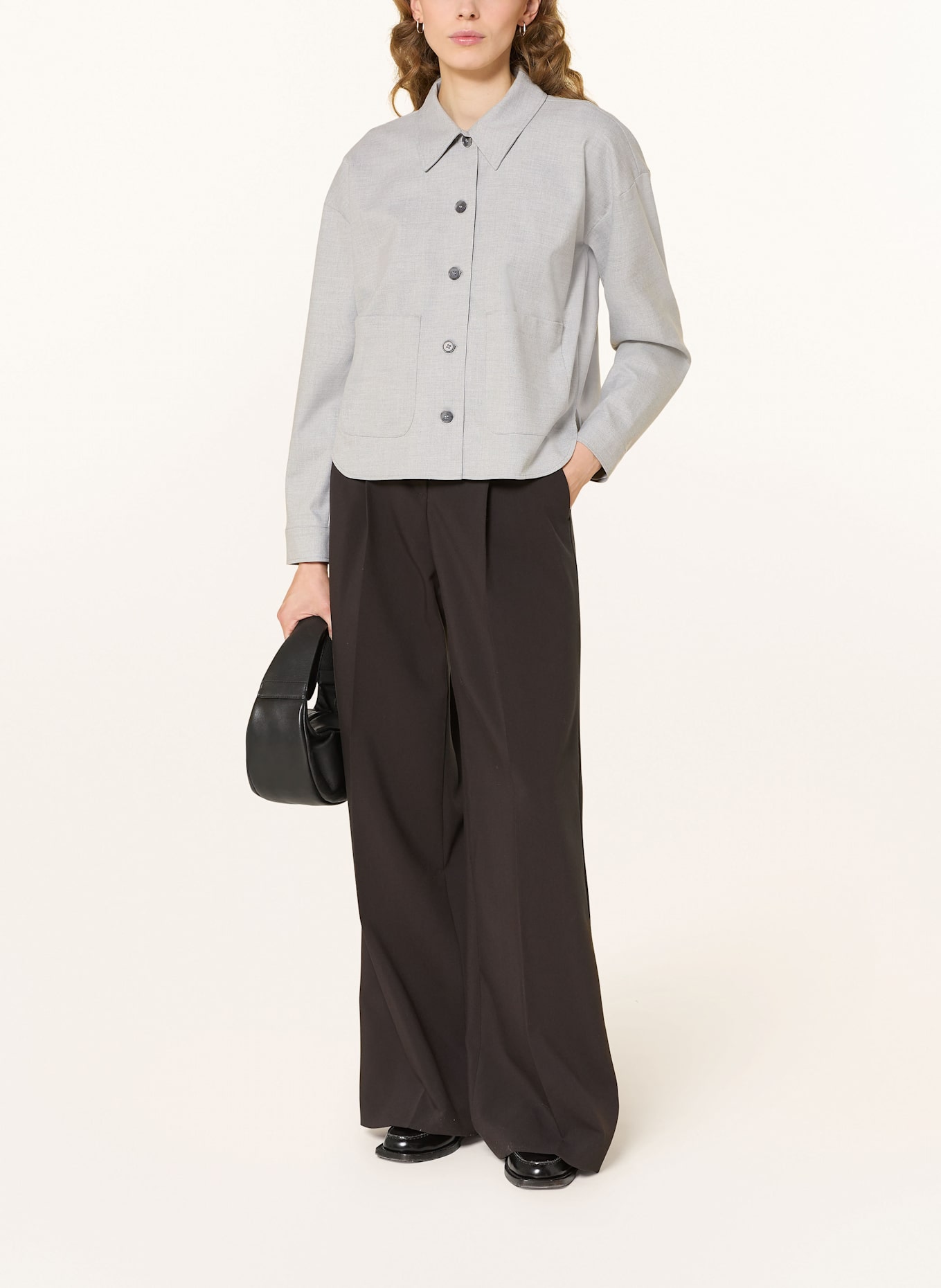 someday Hemdbluse ZAARI: HELLGRAU