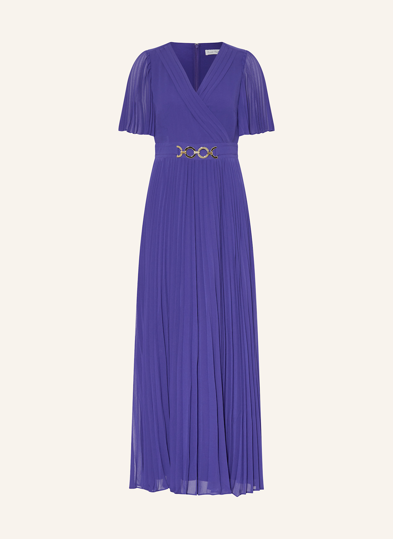 Phase Eight Robe YASMINA à plis: LILAS