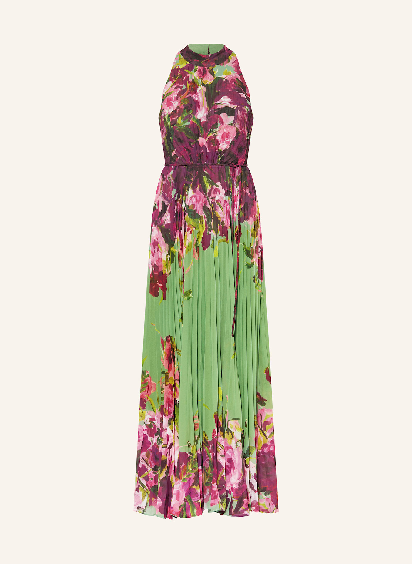 Phase Eight Pleated dress DAHLIA: landscape-print maxi dress Blu