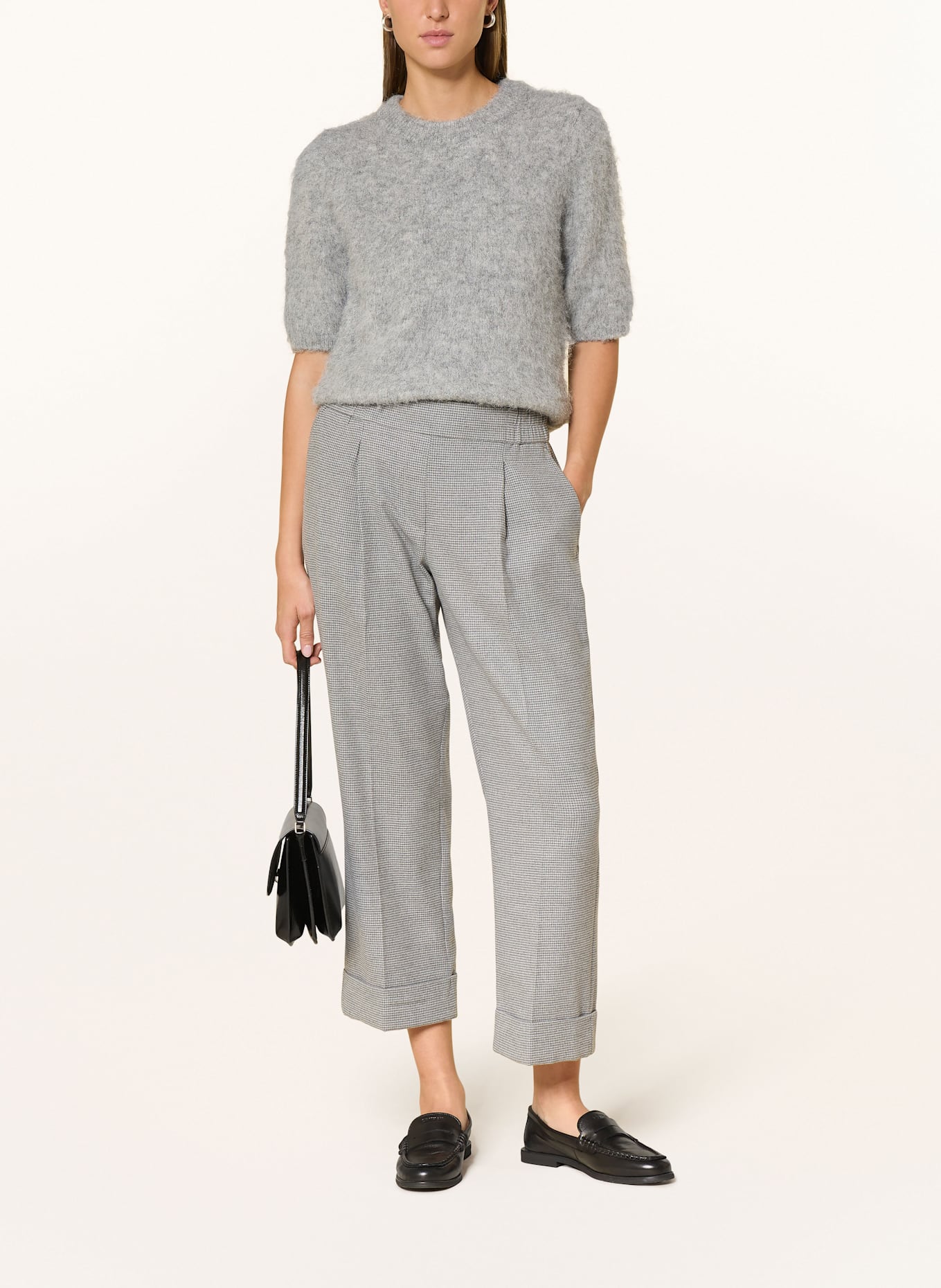 OPUS 7/8-Hose MAIKITO PEPITA: GRAU