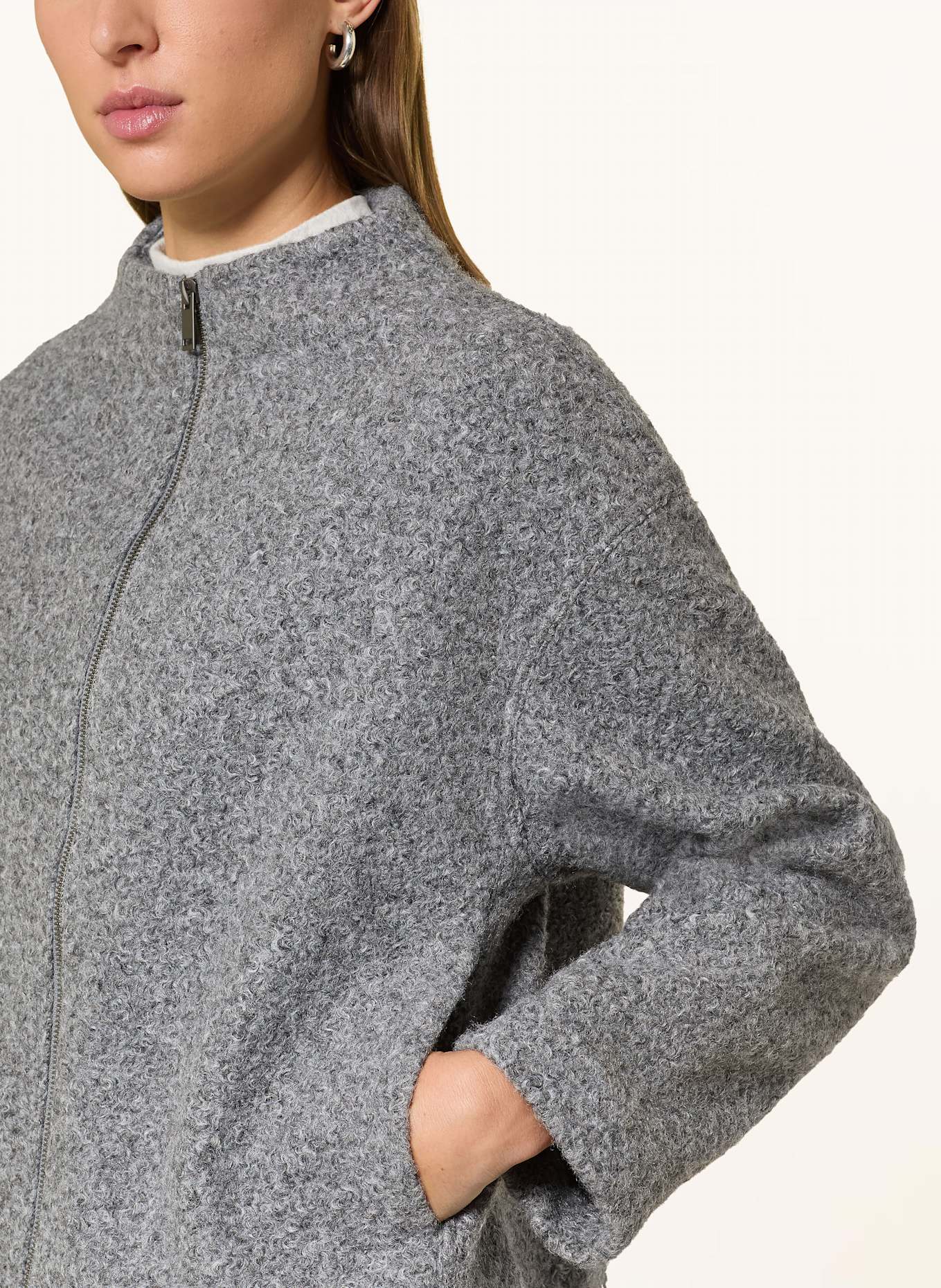 OPUS Jacke HURLIE: DUNKELGRAU