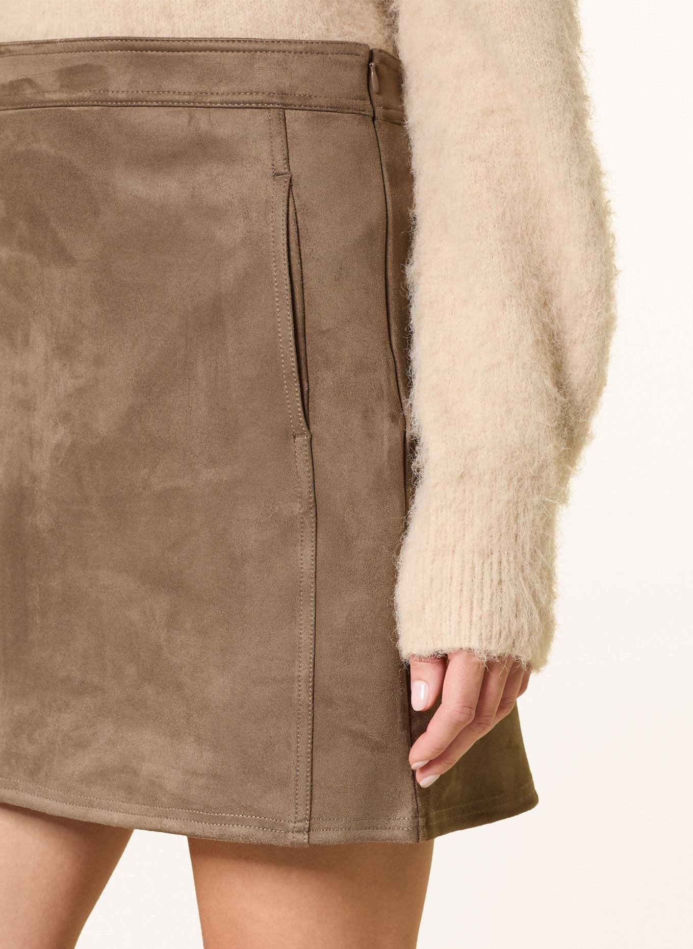 OPUS Rock REVLINA COZY in Lederoptik: BRAUN