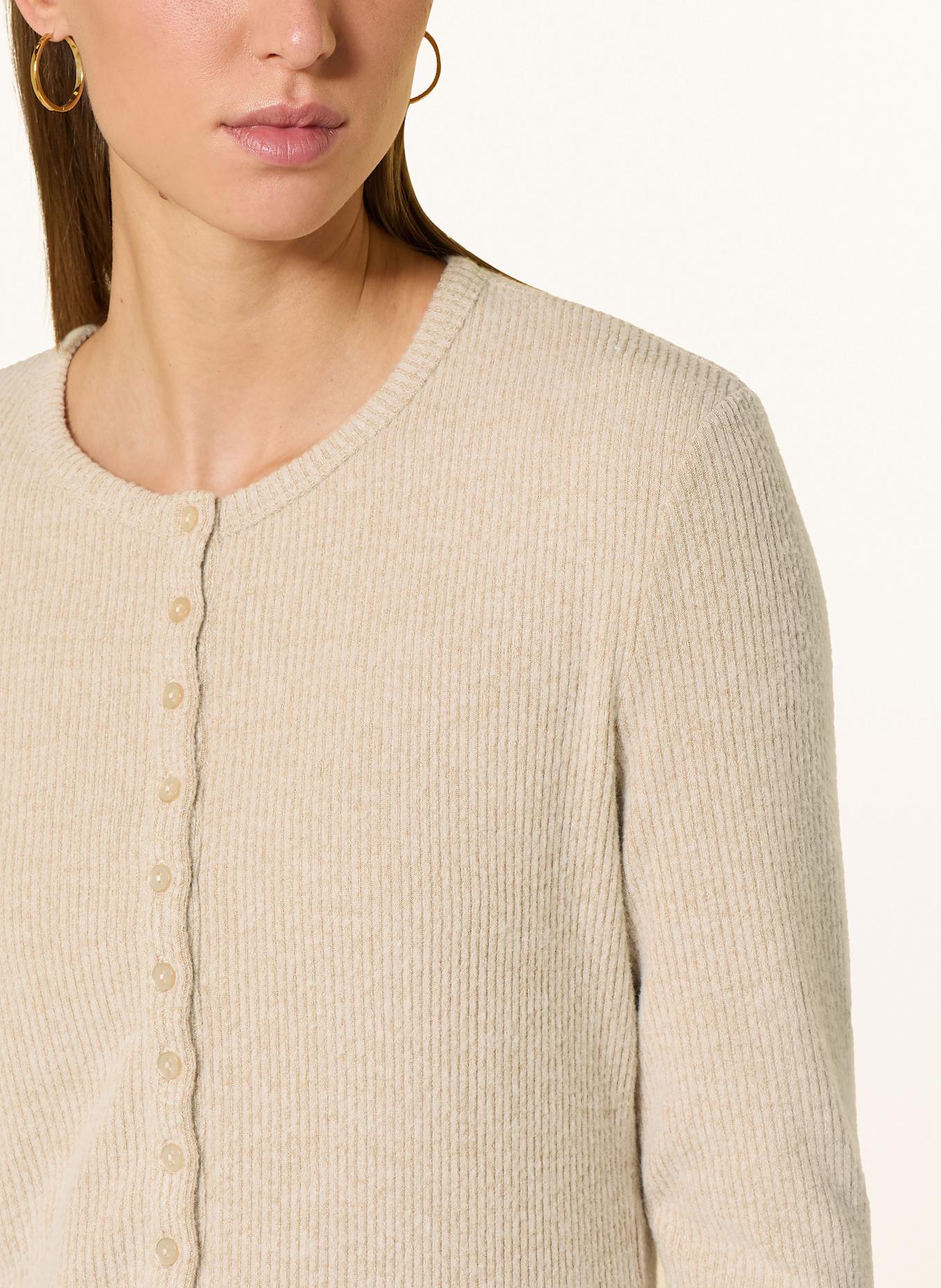 OPUS Strickjacke SALTUS: CREME