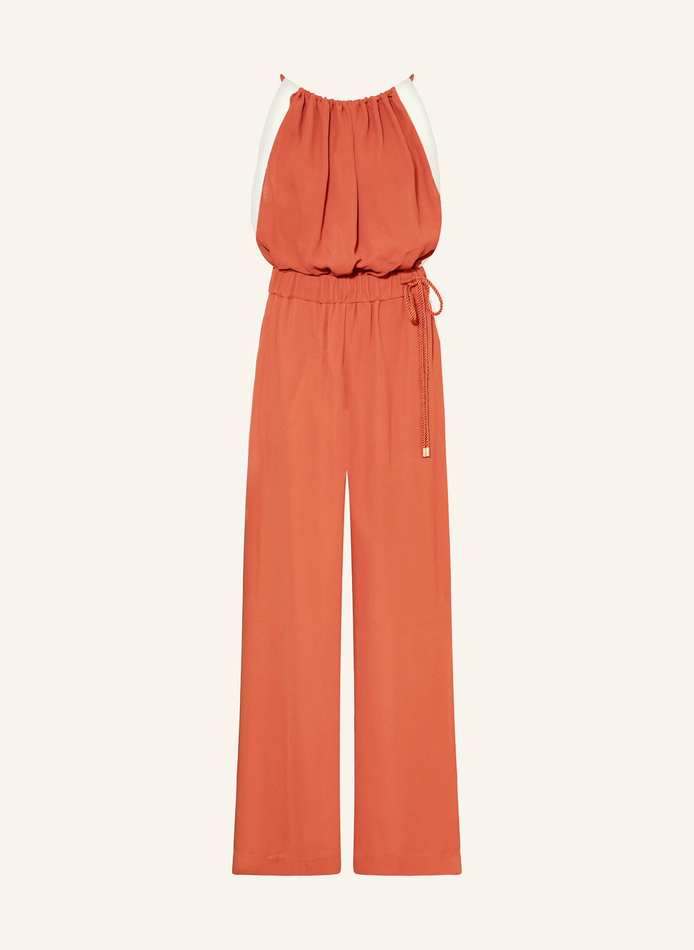 REISS Jumpsuit INEZ: DUNKELORANGE / ECRU