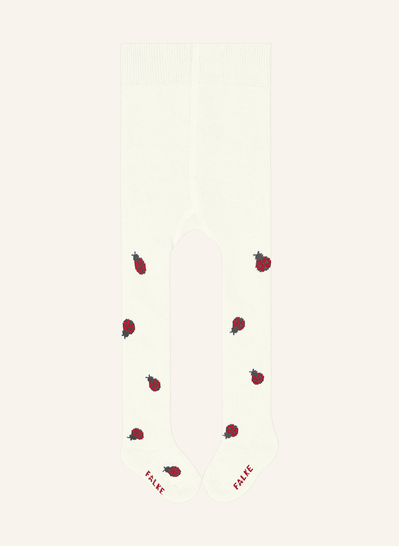 FALKE Strumpfhose CUTE LADYBUG: 2040 off-white