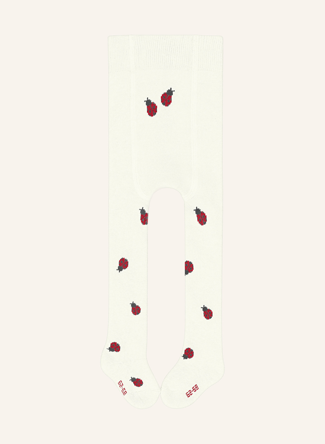 FALKE Strumpfhose CUTE LADYBUG: 2040 off-white
