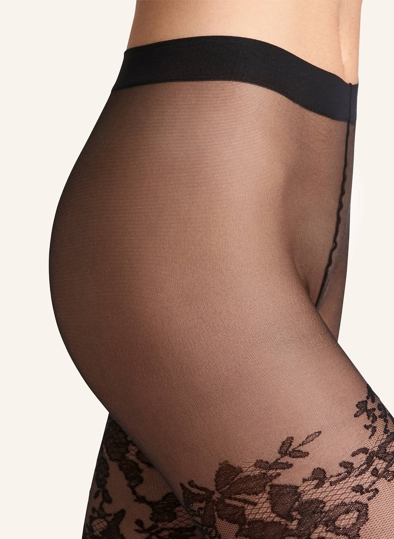 FALKE SENSUAL BOULEVARD pantyhose: 3009 BLACK