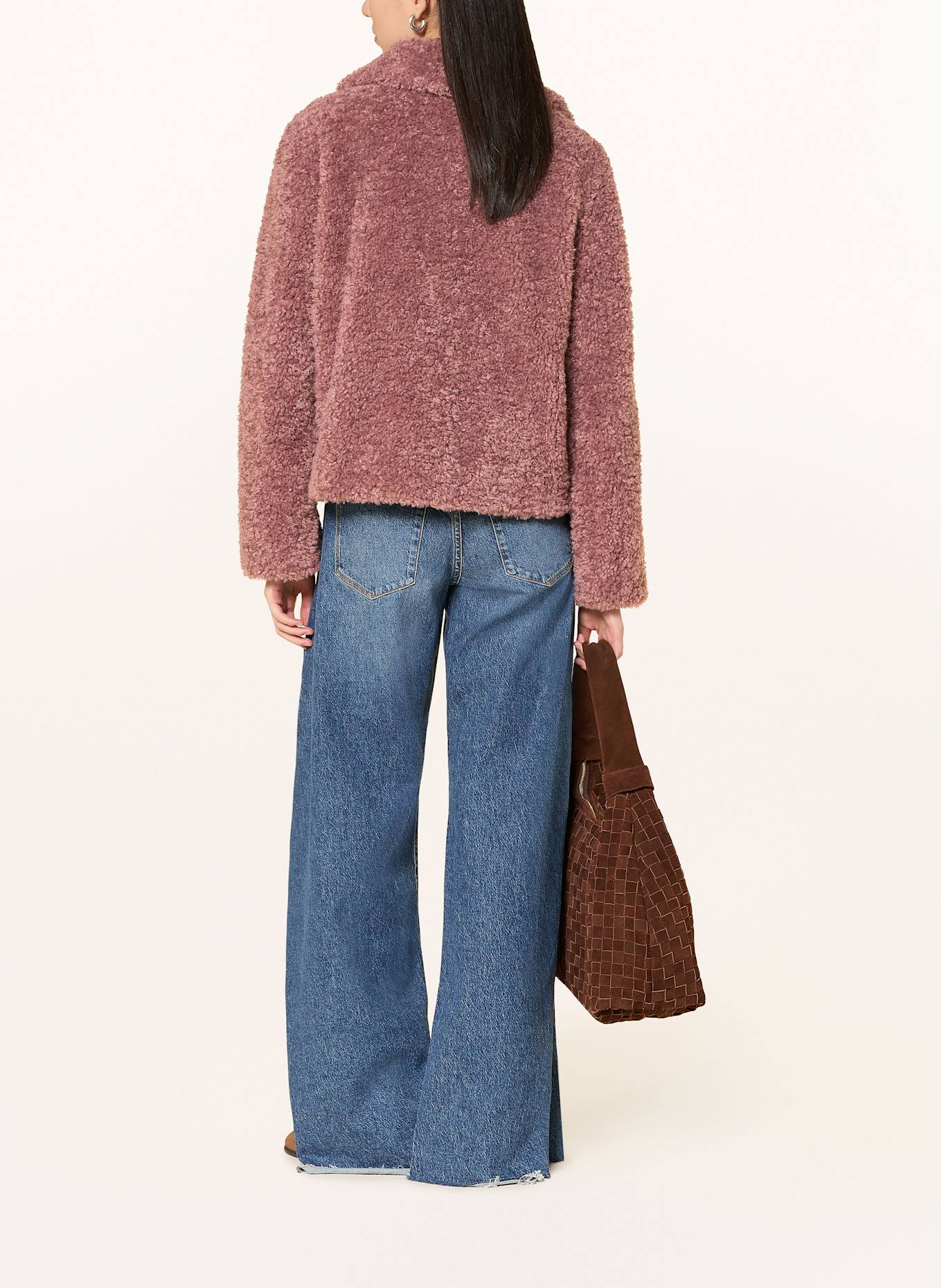 FUCHS SCHMITT Teddyfell-Jacke: ALTROSA