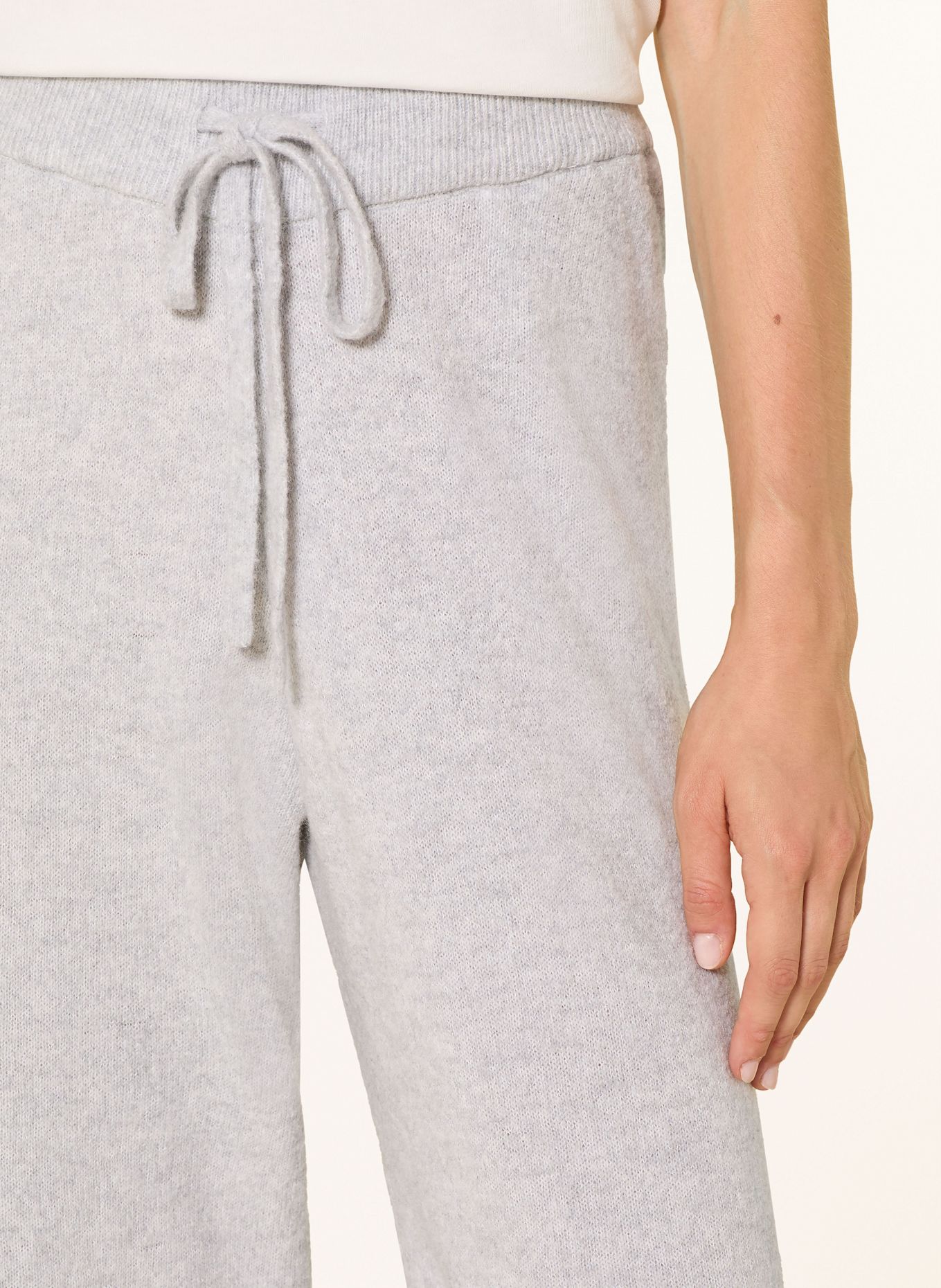 NINETY-9 Strickhose HEATHER: HELLGRAU