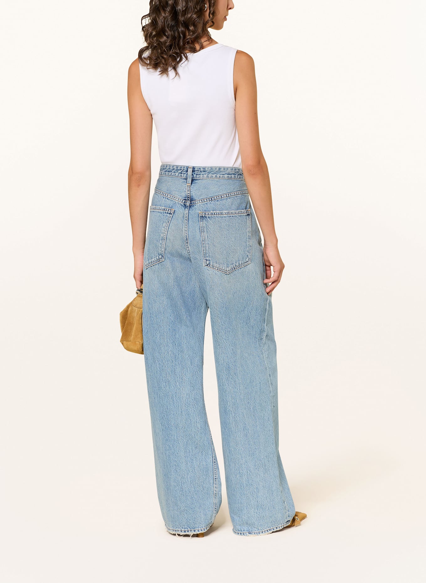 AGOLDE Wide Leg Jeans VANA: mantra ind vint marble