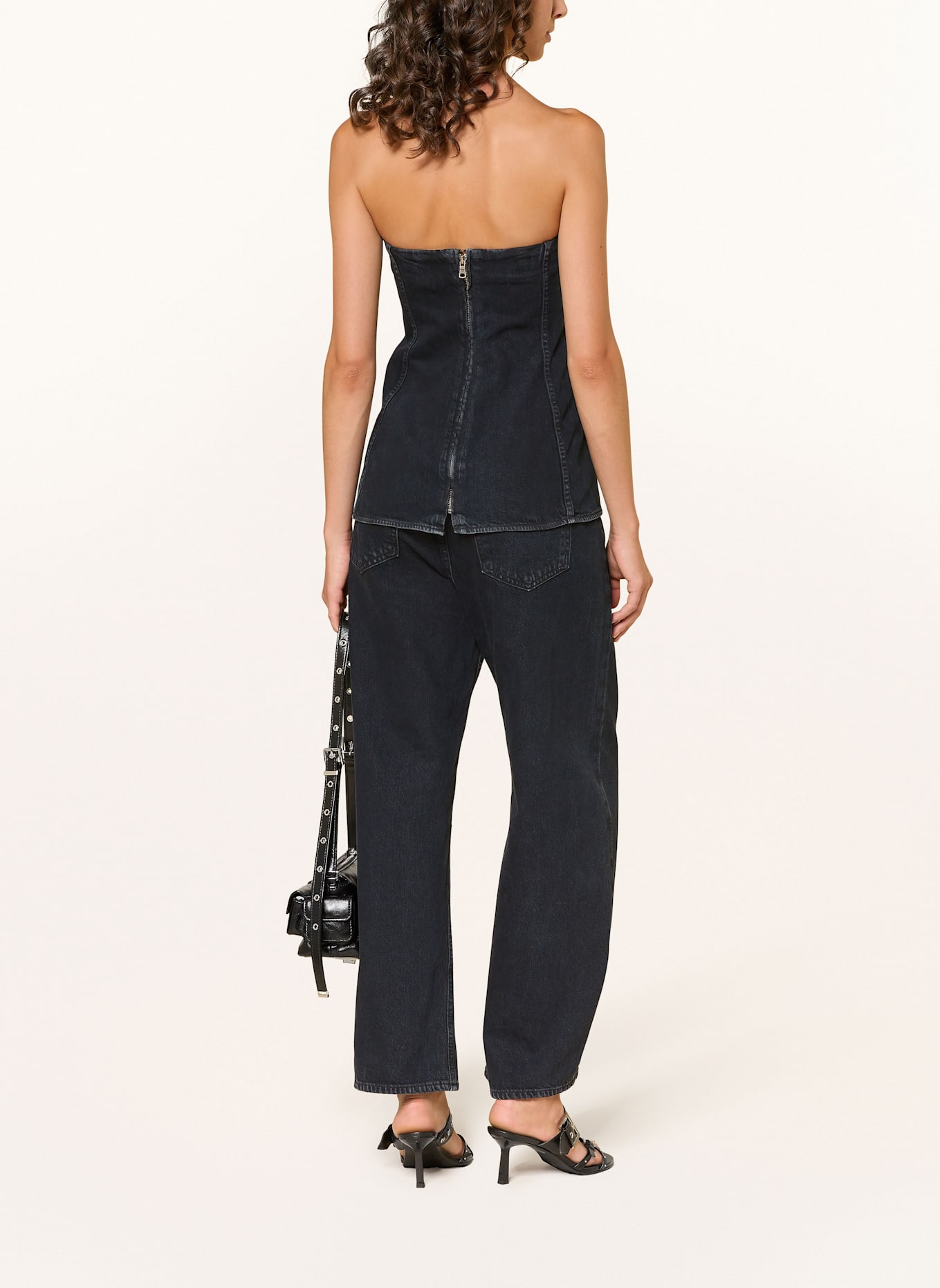 AGOLDE Jeanstop LARA: DUNKELBLAU