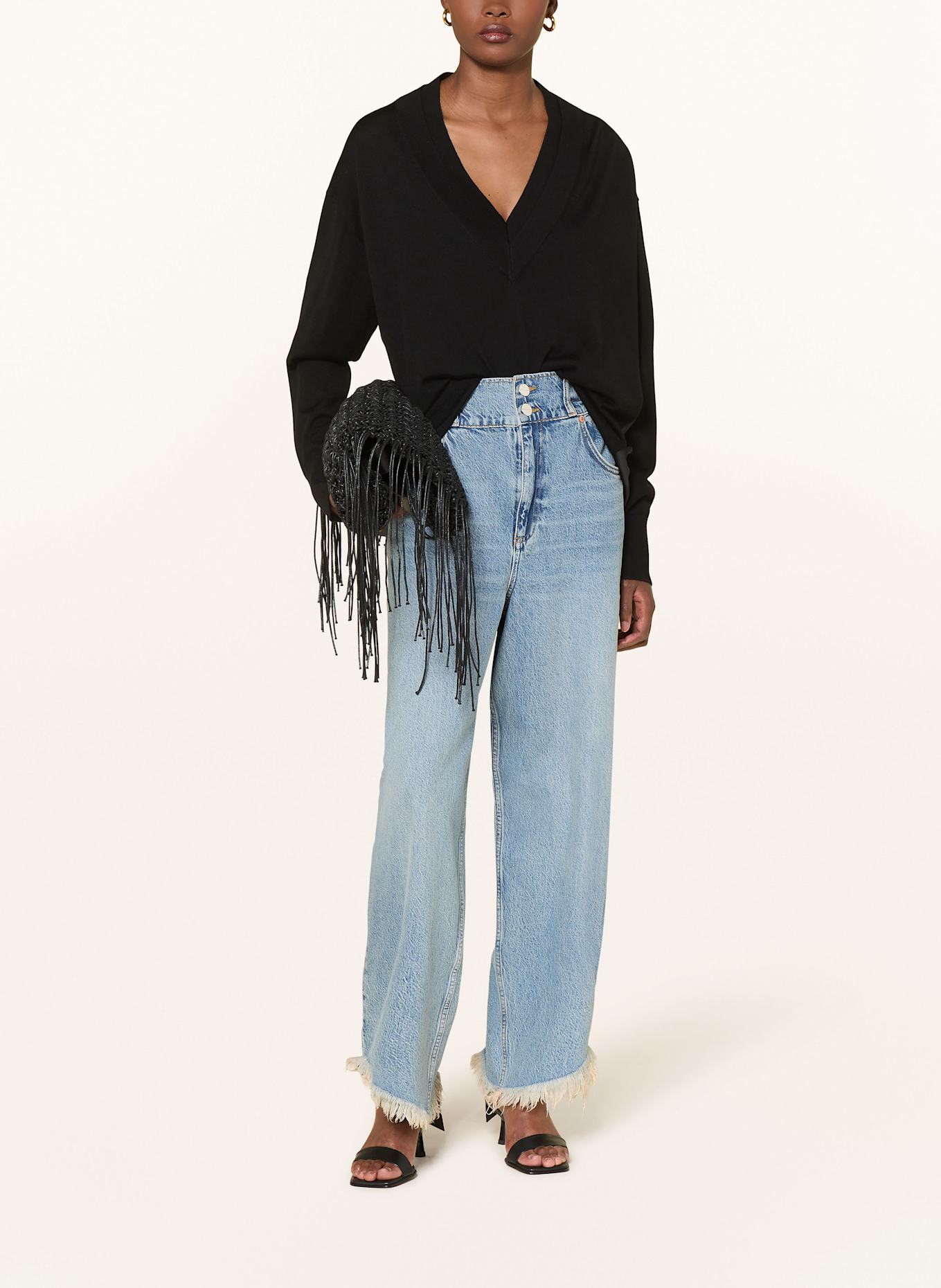 ALLSAINTS Pullover BERN: SCHWARZ