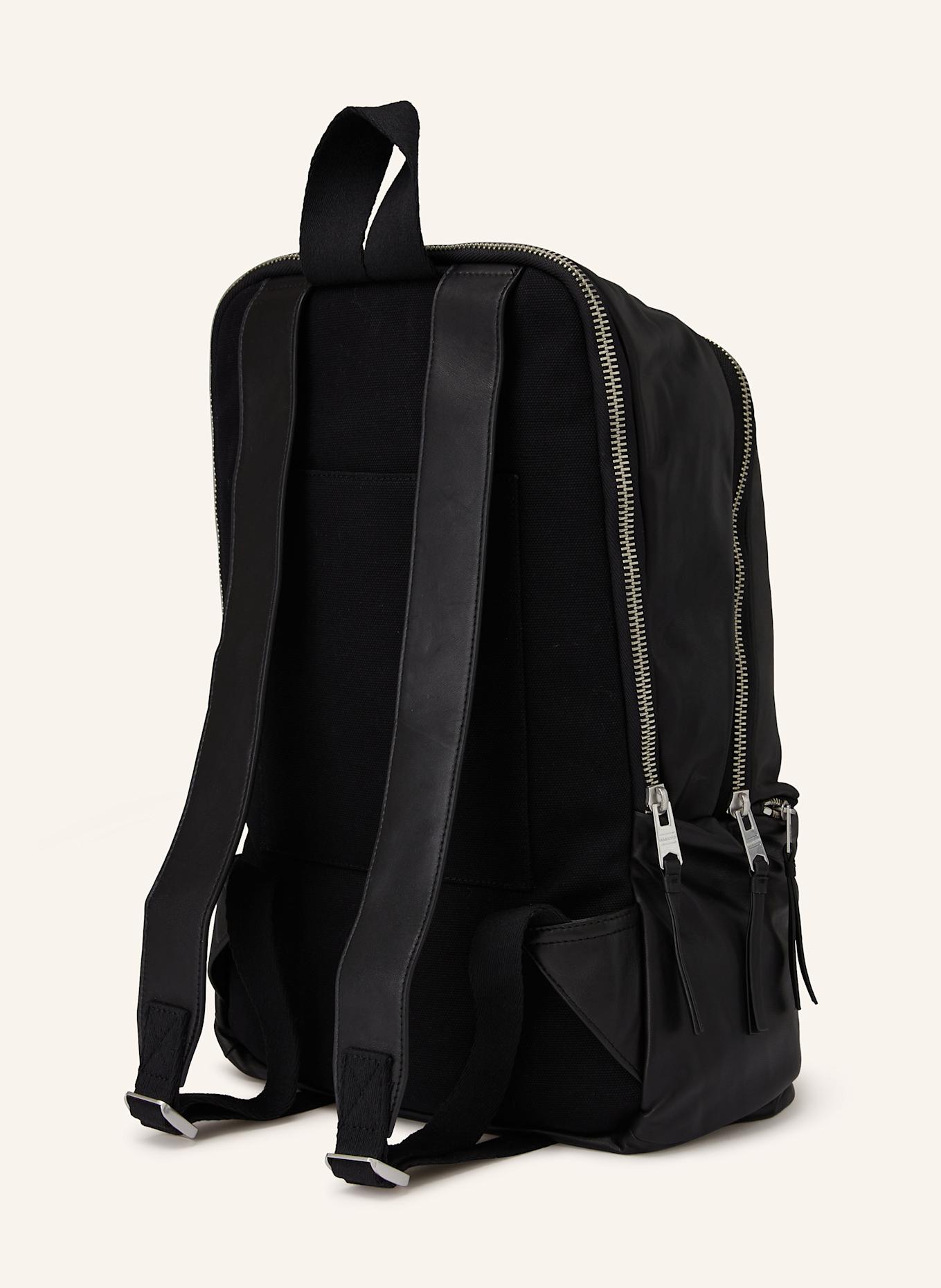 ALLSAINTS Rucksack FINN mit Laptop-Fach: SCHWARZ