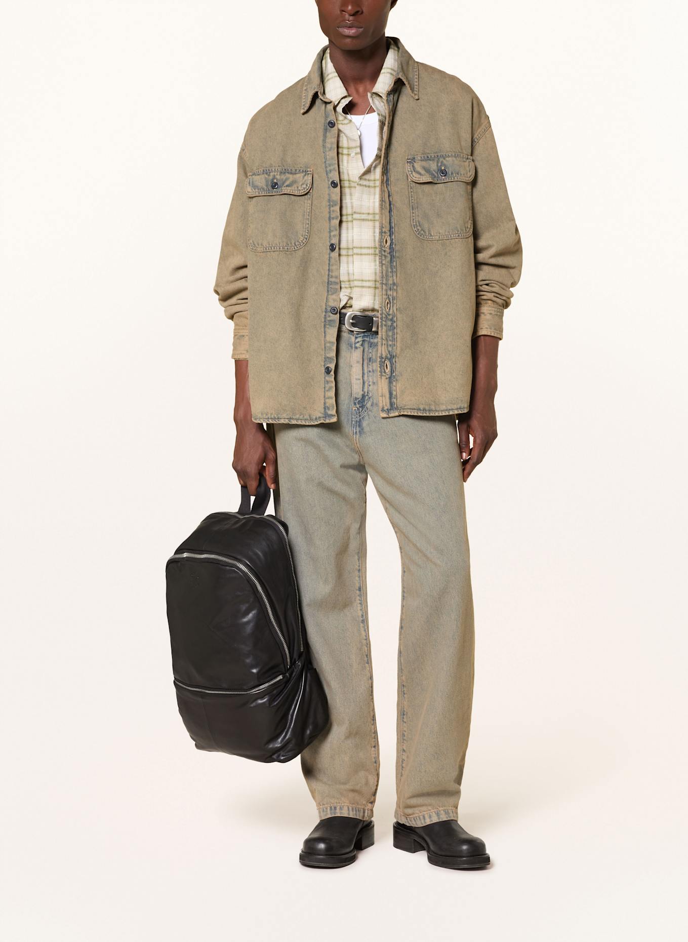 ALLSAINTS Rucksack FINN mit Laptop-Fach: SCHWARZ