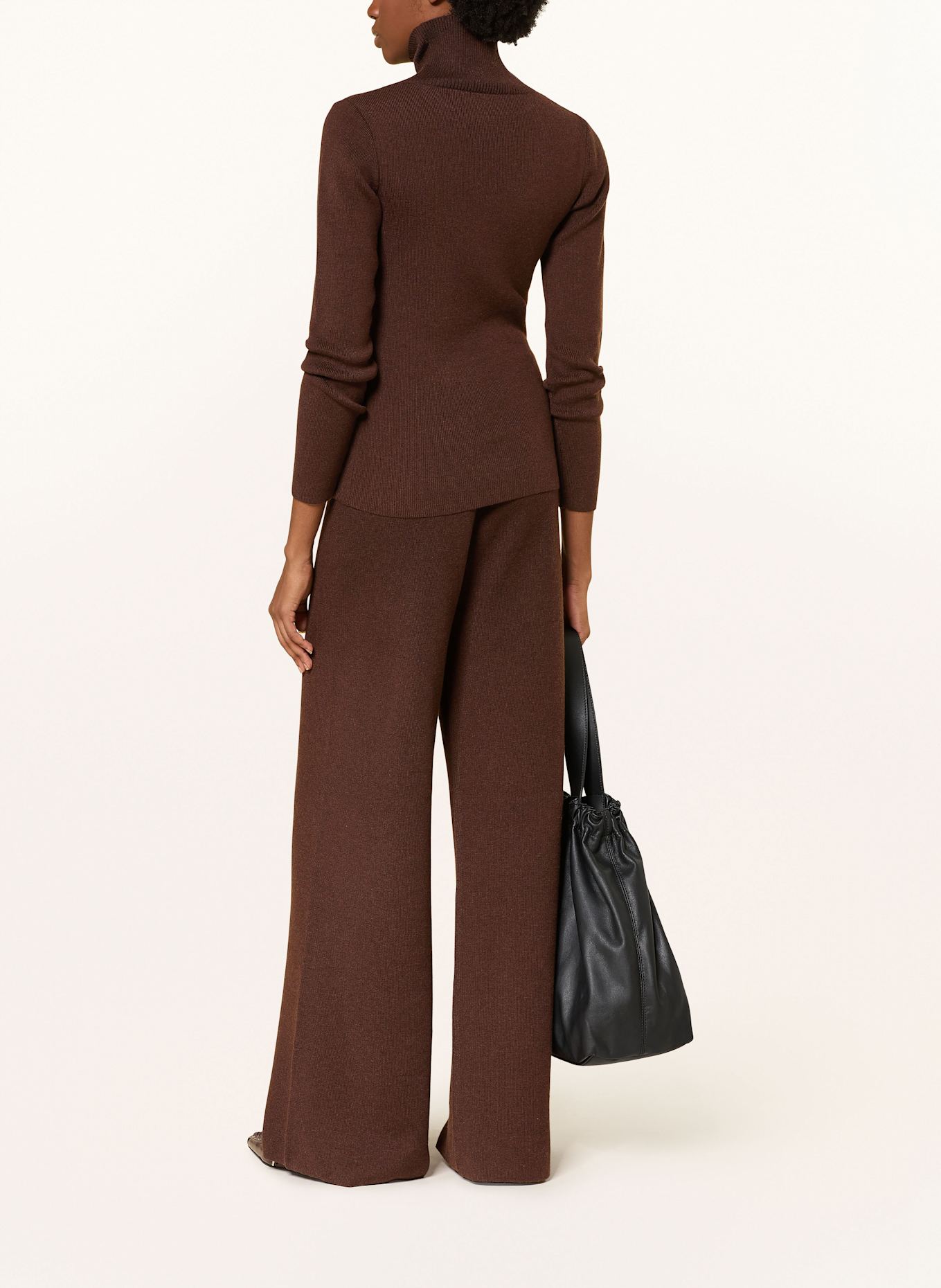 KARO KAUER Strickhose: BRAUN