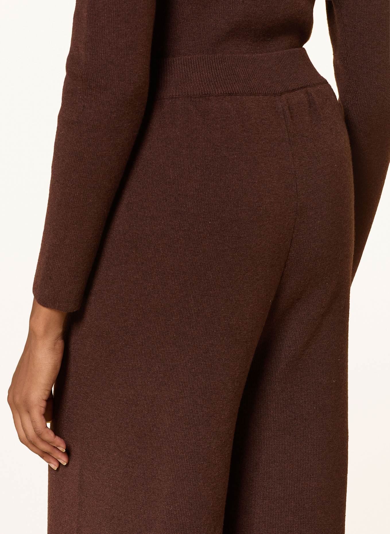 KARO KAUER Strickhose: BRAUN