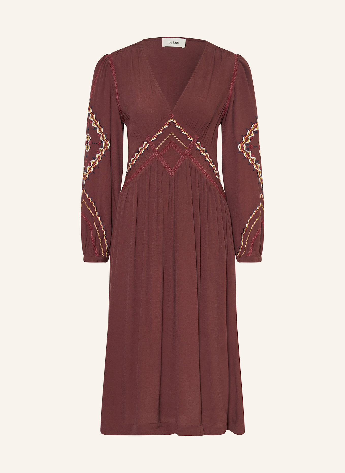 ba&sh Kleid TANY: BRAUN