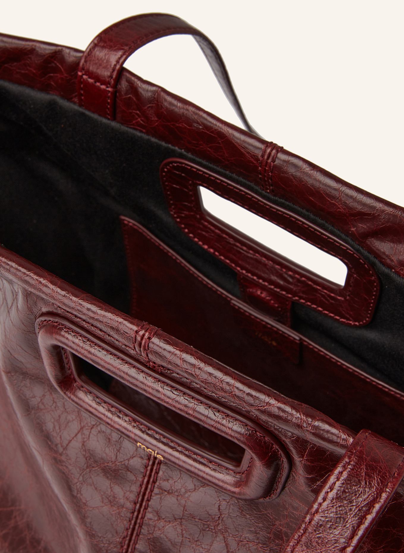 maje Shopper: DUNKELROT