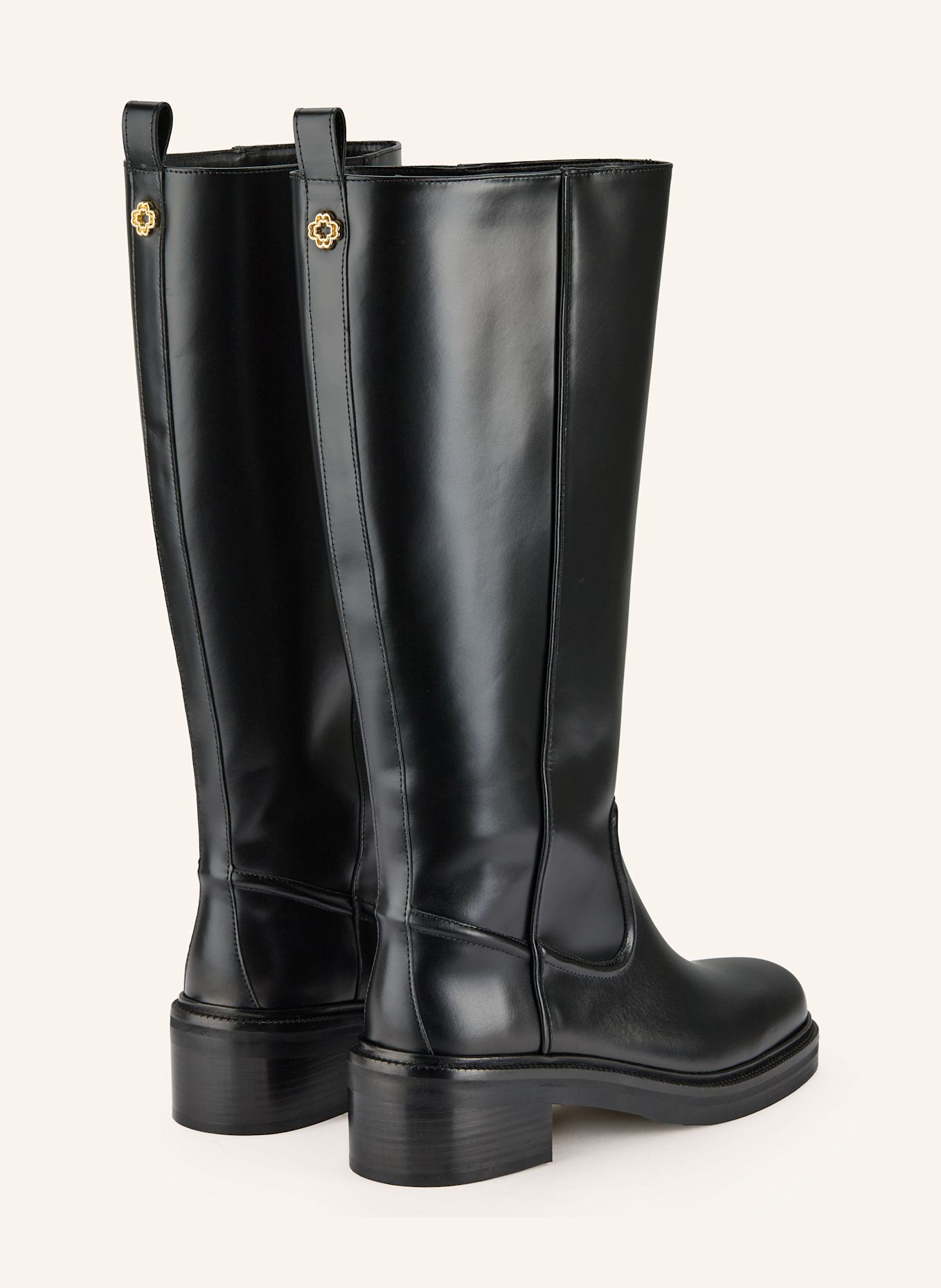 maje Stiefel: SCHWARZ