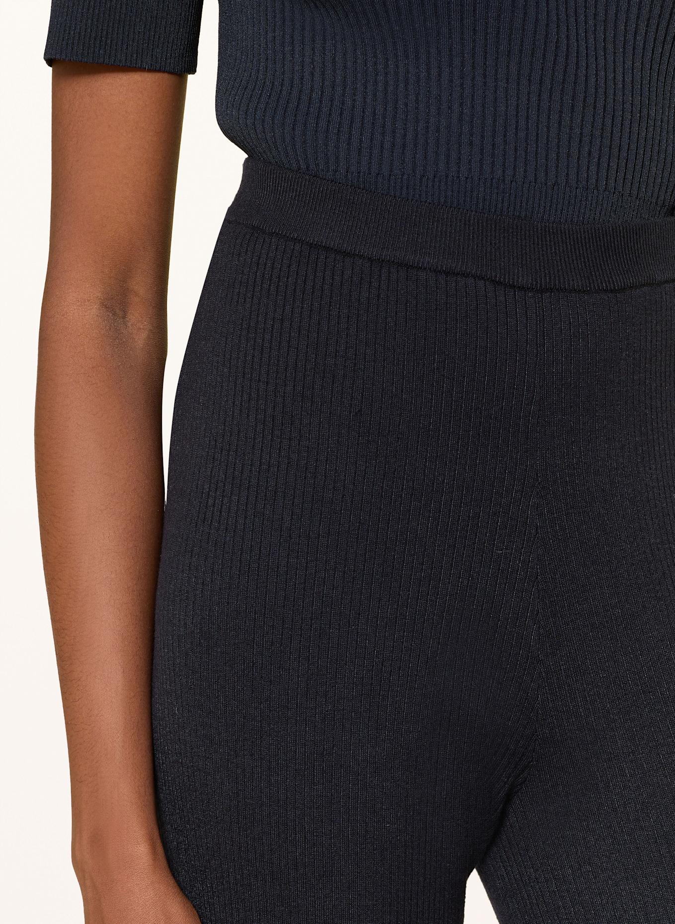 CLAUDIE PIERLOT Strickhose: DUNKELBLAU