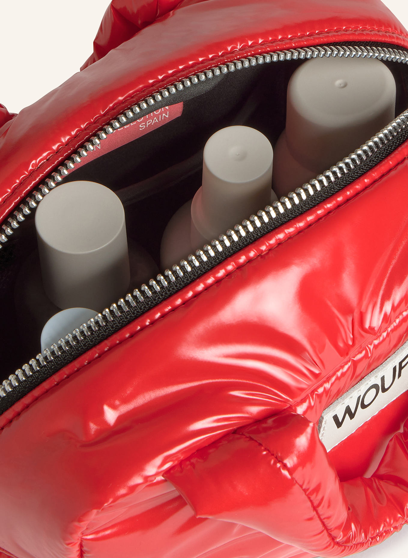 WOUF Kosmetiktasche CHERRY: ROT