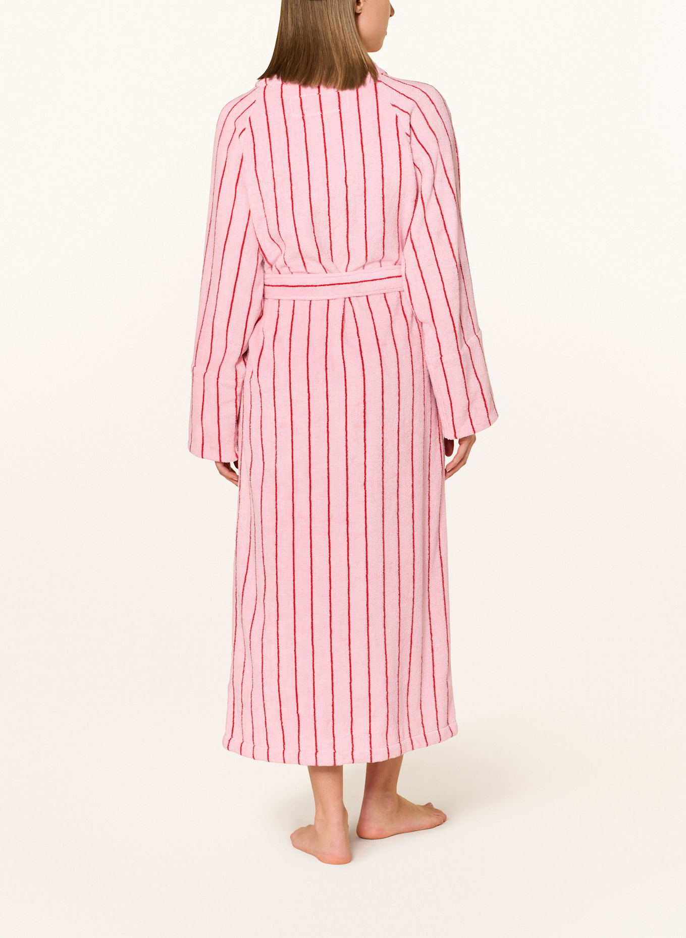 BONGUSTA Unisex župan NARAM: RŮŽOVÁ / ČERVENÁ