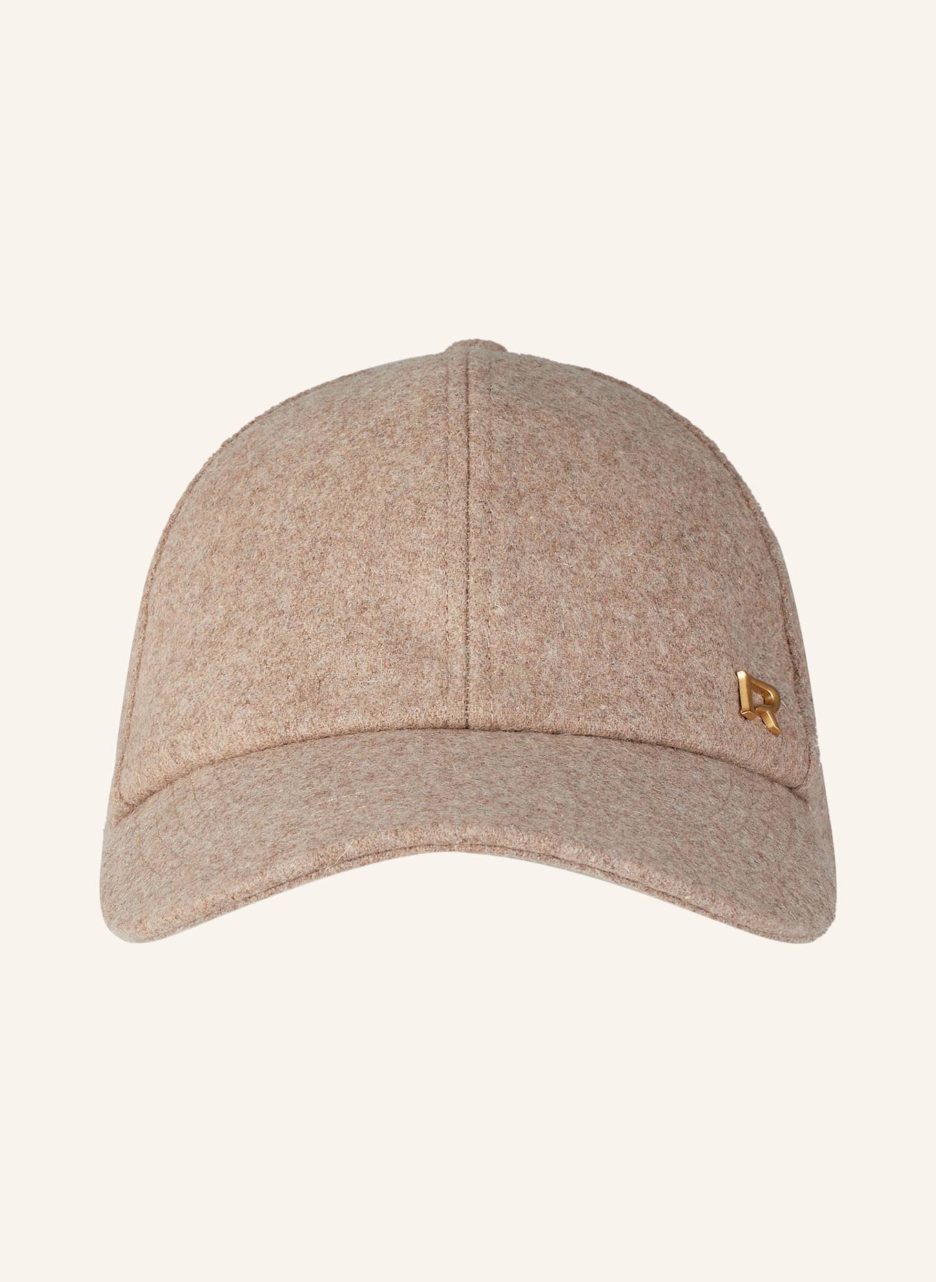 REISS Flanellcap FIONA: TAUPE